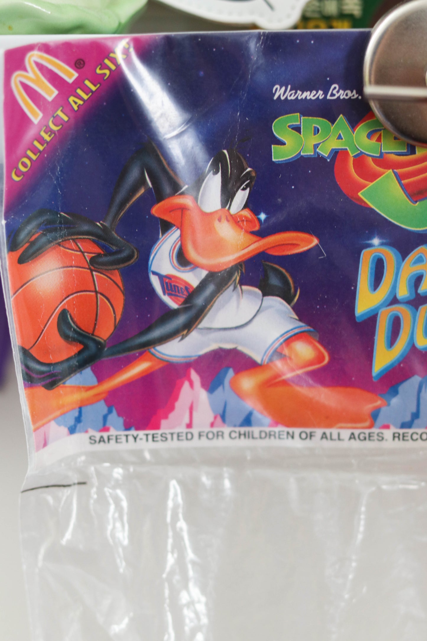 Vintage 90s Space Jam Daffy Duck Deadstock Plush