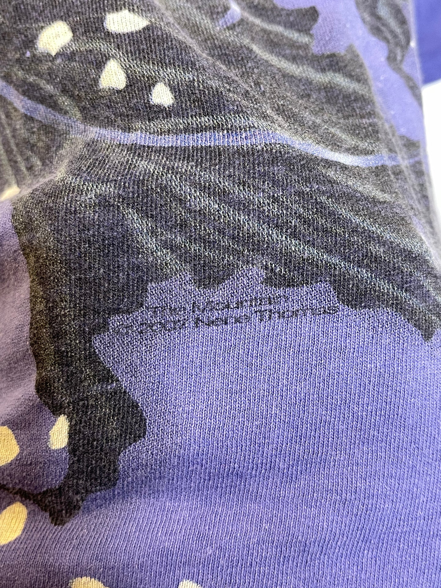 2000s Faded Purple Stargazer Fairy Graphic Tee Sz XXL