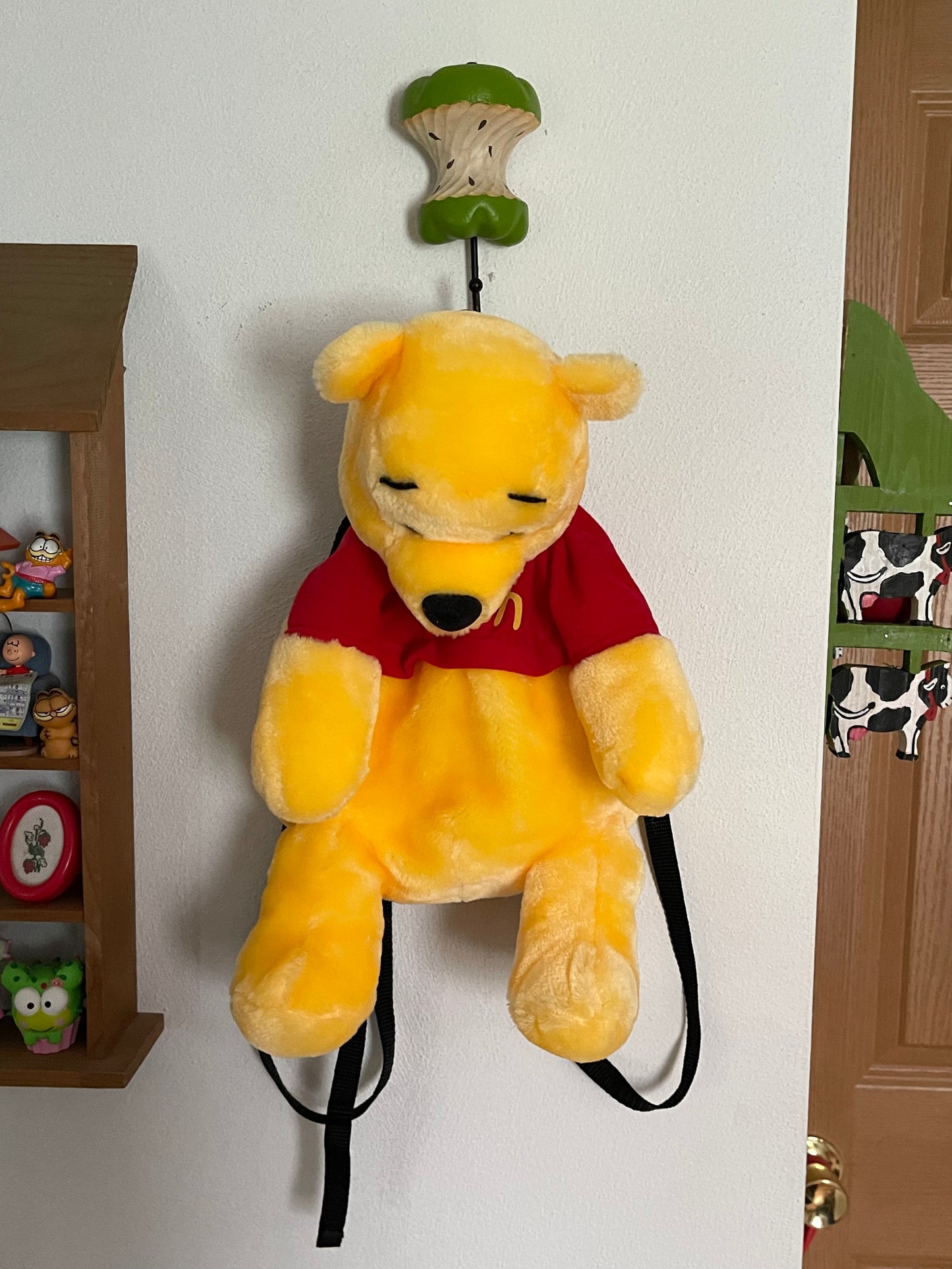 Vintage Winnie The Pooh Plush Backpack Sz XS/S