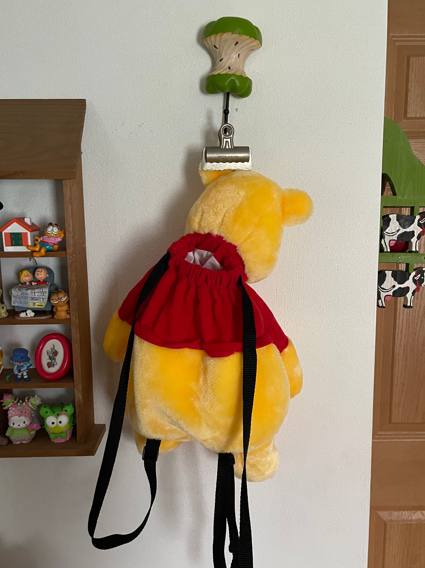 Vintage Winnie The Pooh Plush Backpack Sz XS/S