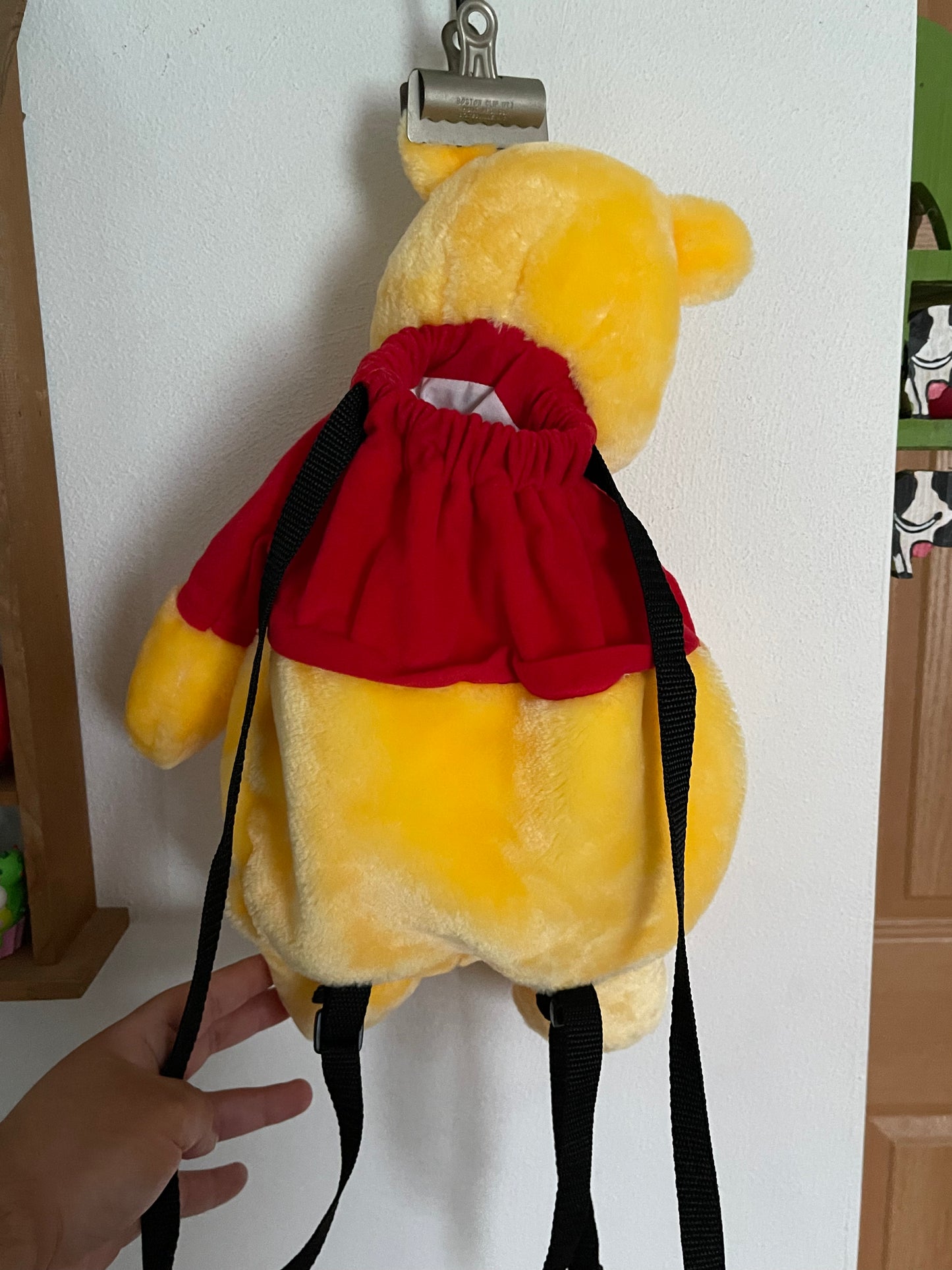 Vintage Winnie The Pooh Plush Backpack Sz XS/S