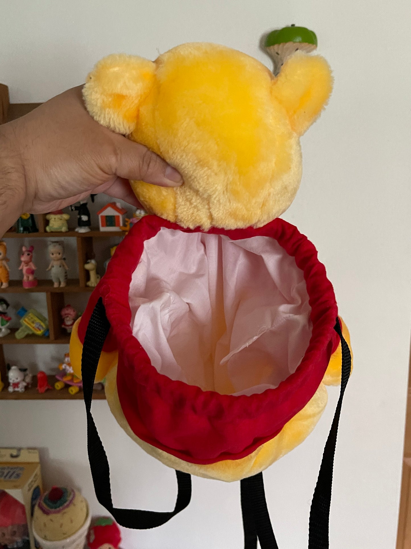 Vintage Winnie The Pooh Plush Backpack Sz XS/S
