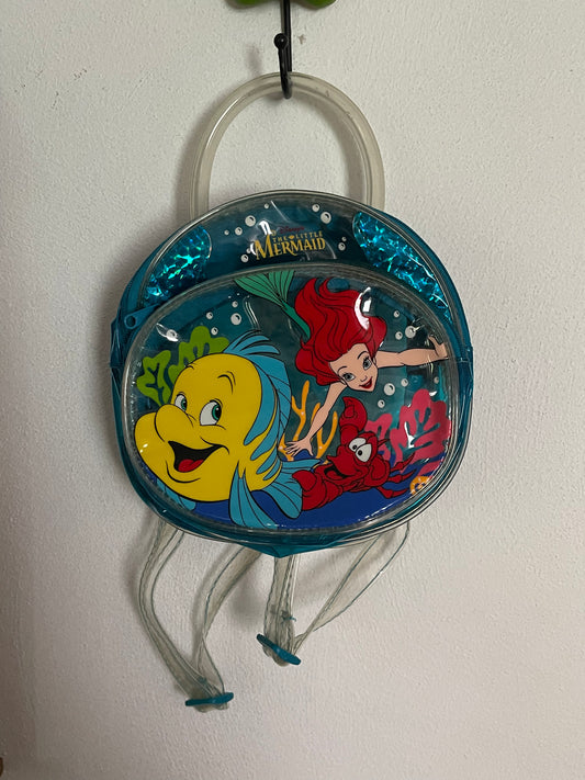 Vintage The Little Mermaid Plastic Mini KIDS Backpack