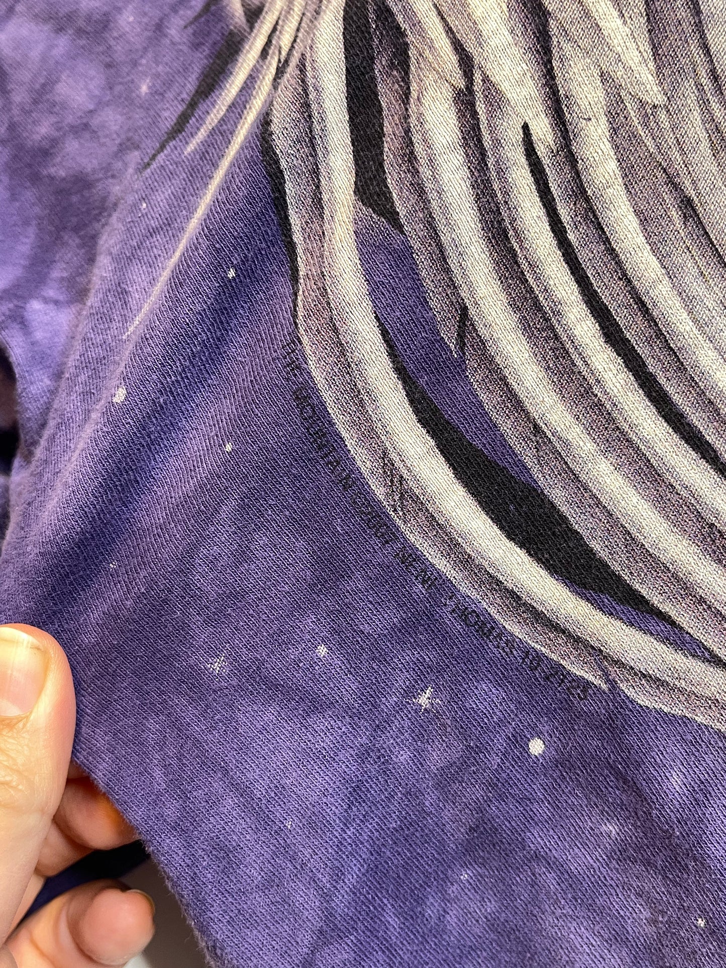 2000s Moon Dreamer Fairy Tie-dye Graphic Tee Sz XXL
