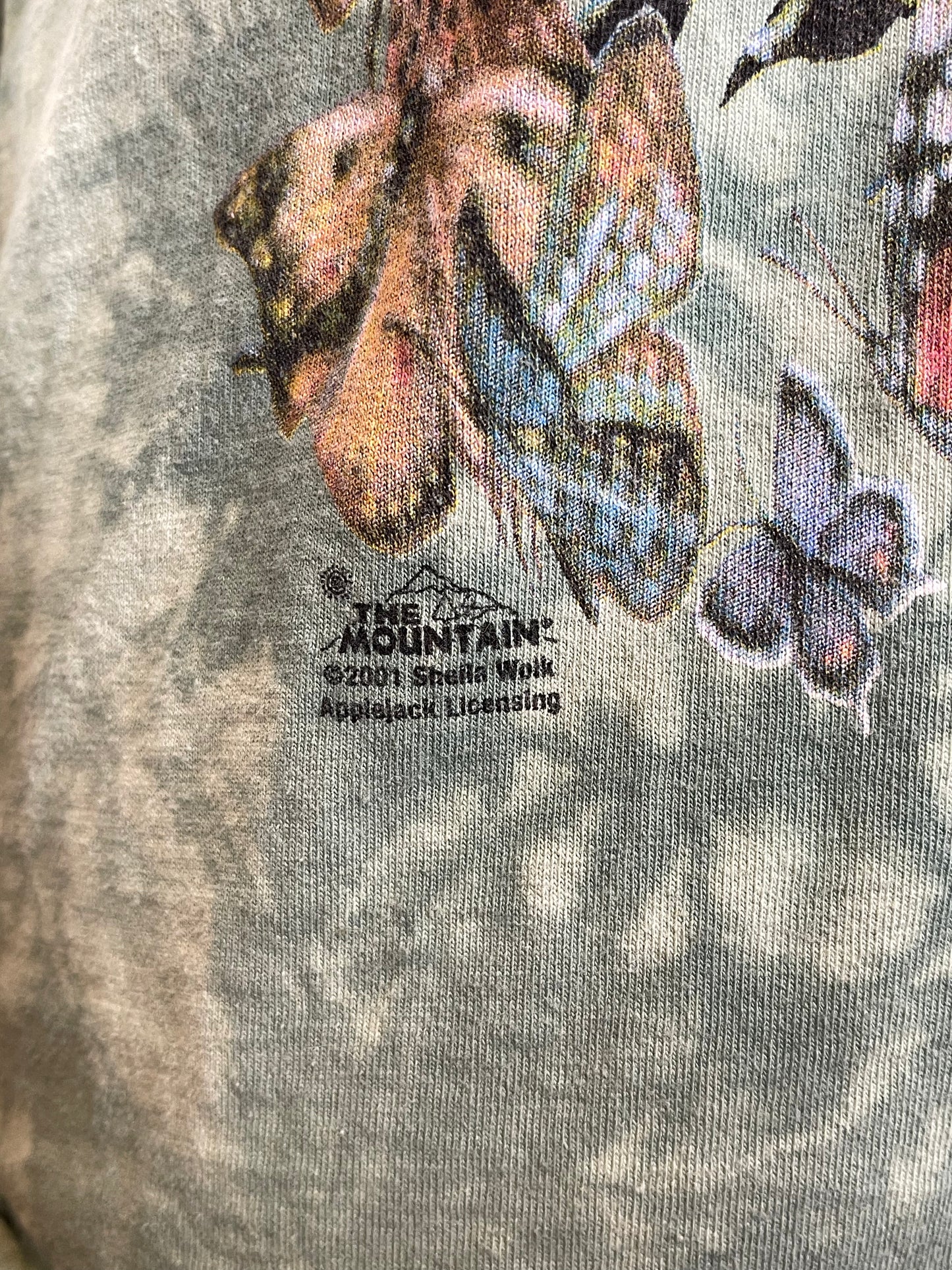 Vintage 2000s The Garland Fairy Tie-dye Graphic Tee Sz XL