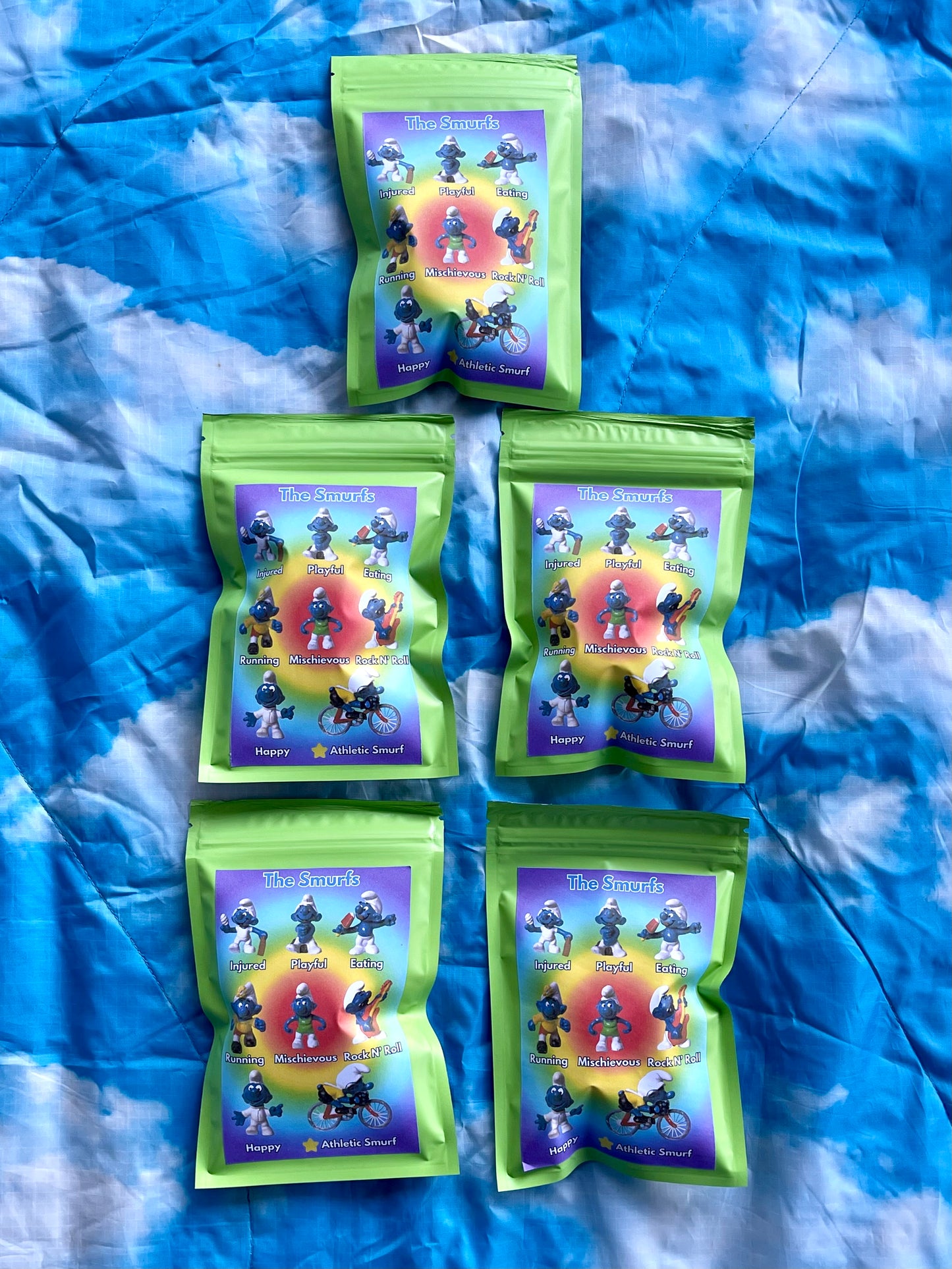 Vintage Smurf's Trinket Blind Bags (2)