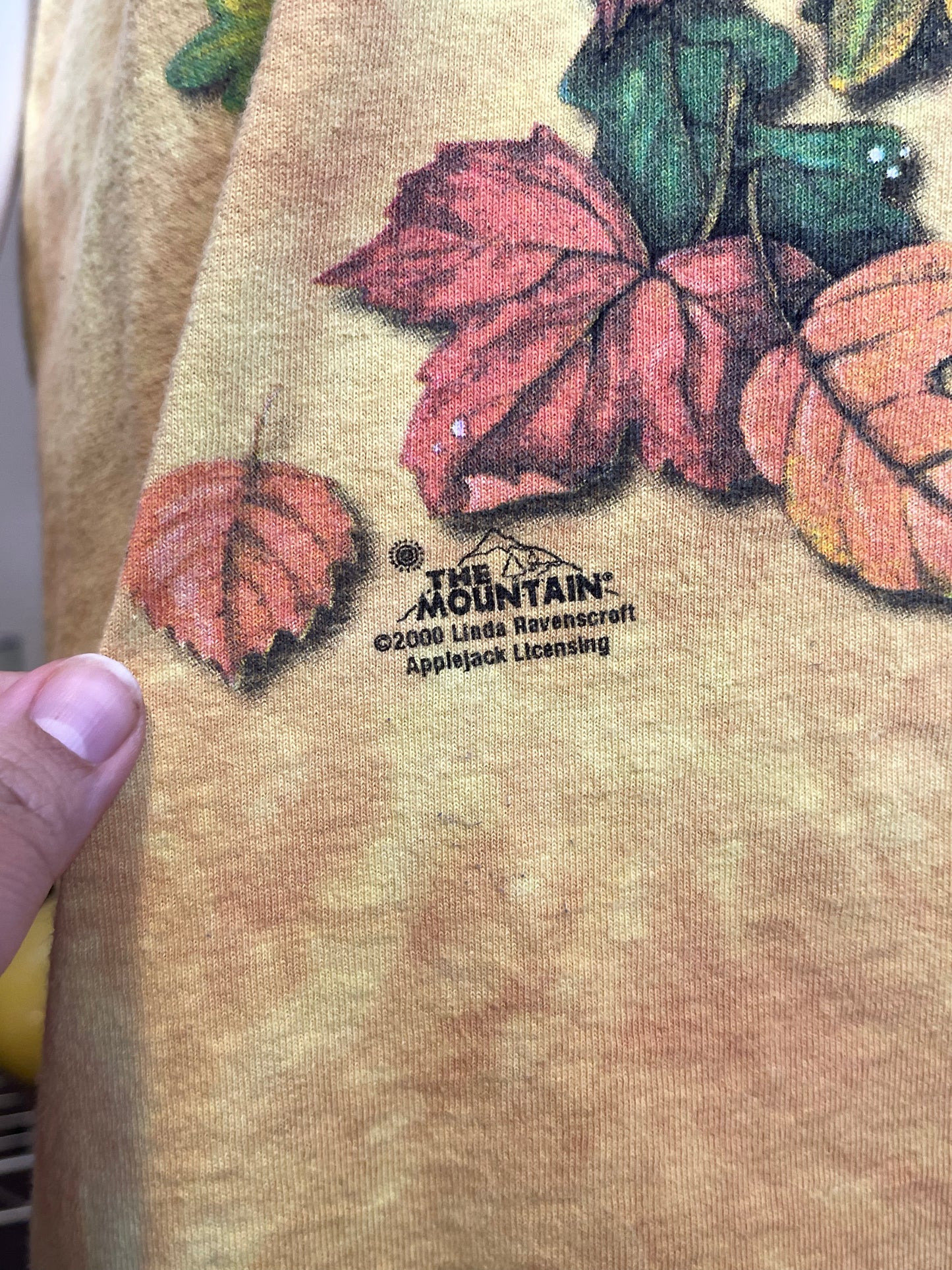 Vintage 2000s The Autumn Leaf Fairy Tie-Dye Graphic Tee Sz XXL