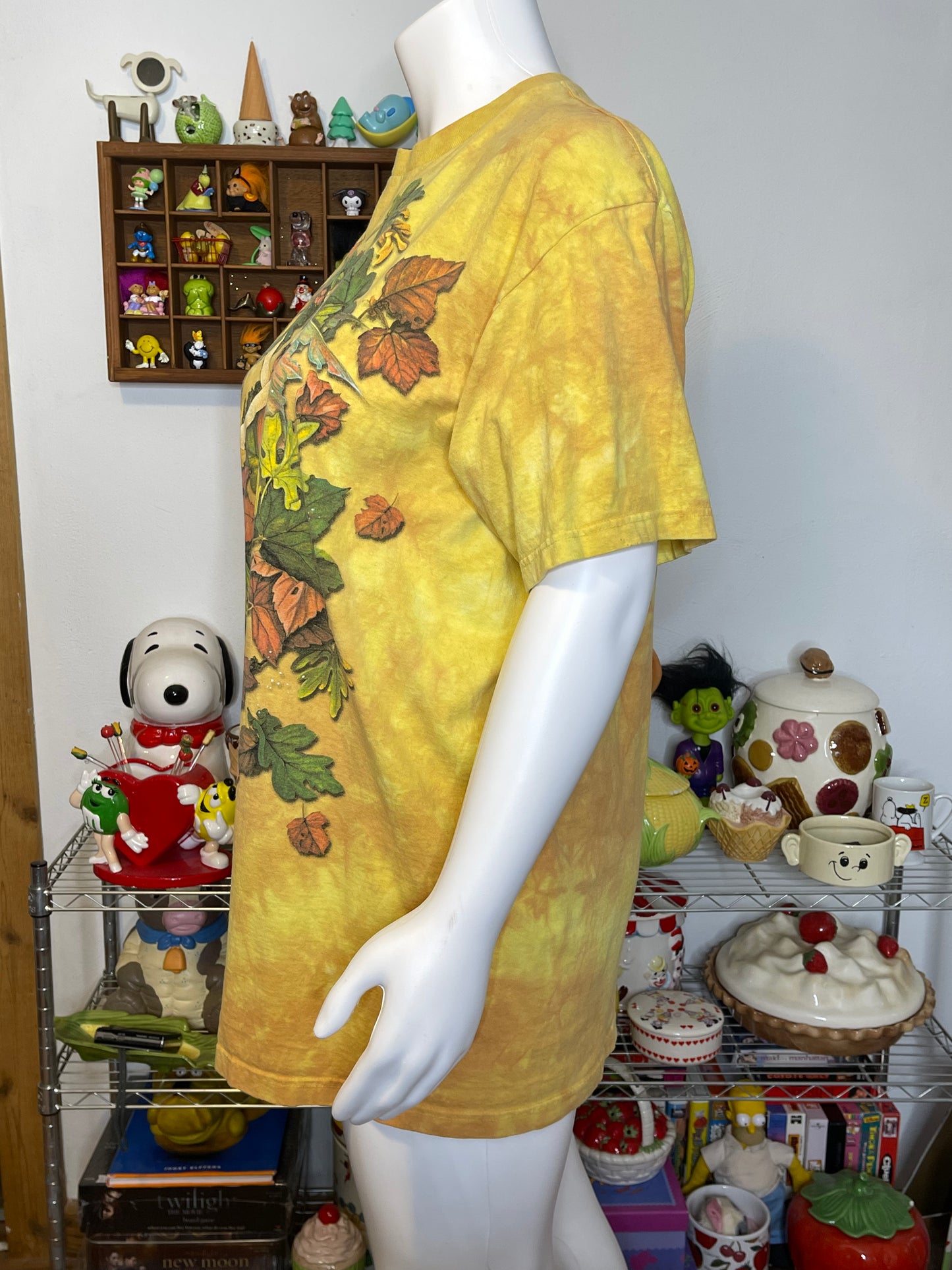 Vintage 2000s The Autumn Leaf Fairy Tie-Dye Graphic Tee Sz XXL