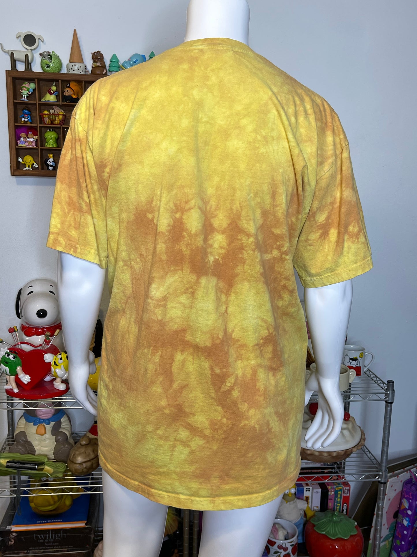 Vintage 2000s The Autumn Leaf Fairy Tie-Dye Graphic Tee Sz XXL