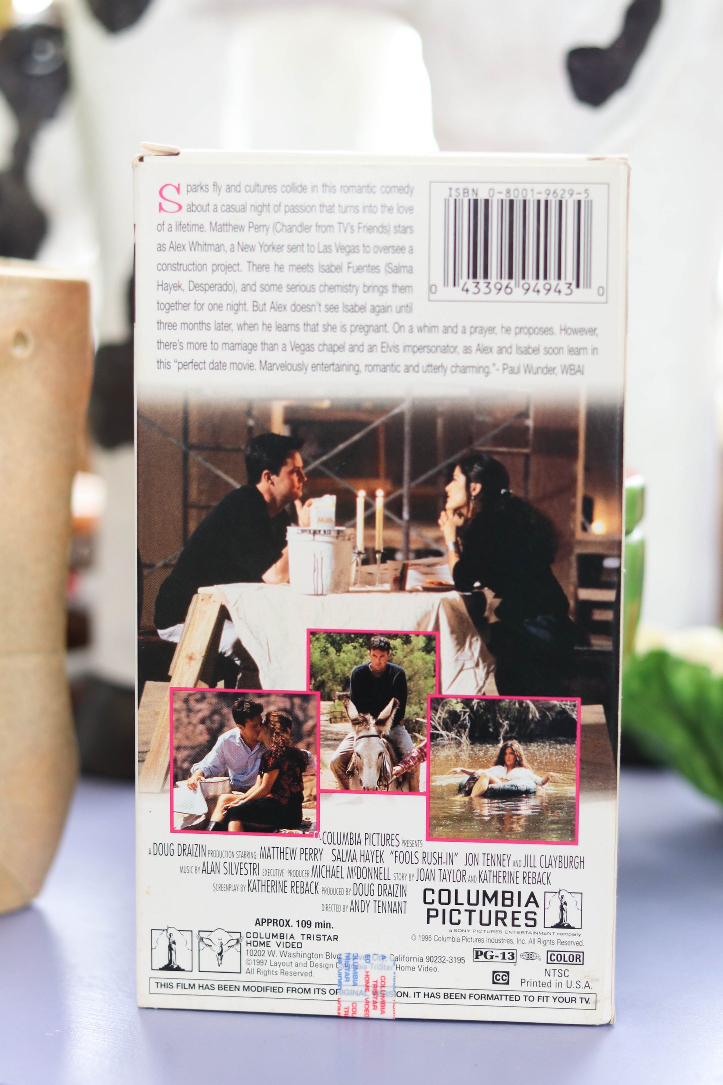 Fools Rush In VHS Movie