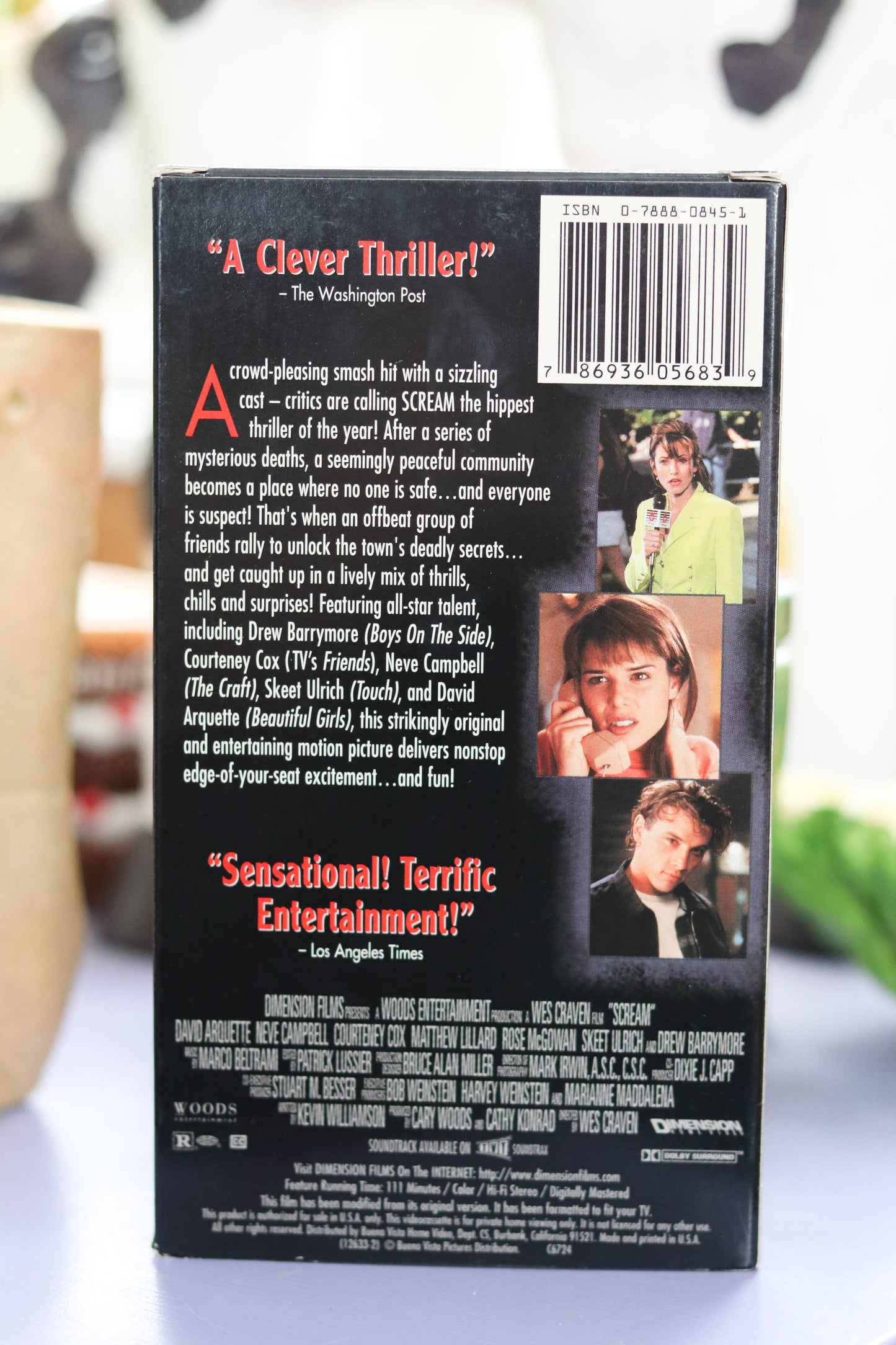 Scream VHS Movie