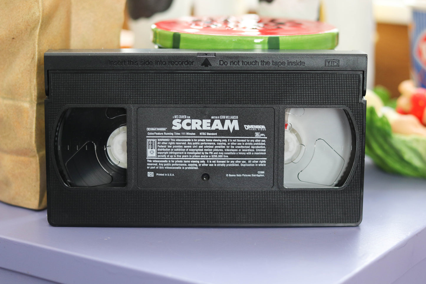 Scream VHS Movie