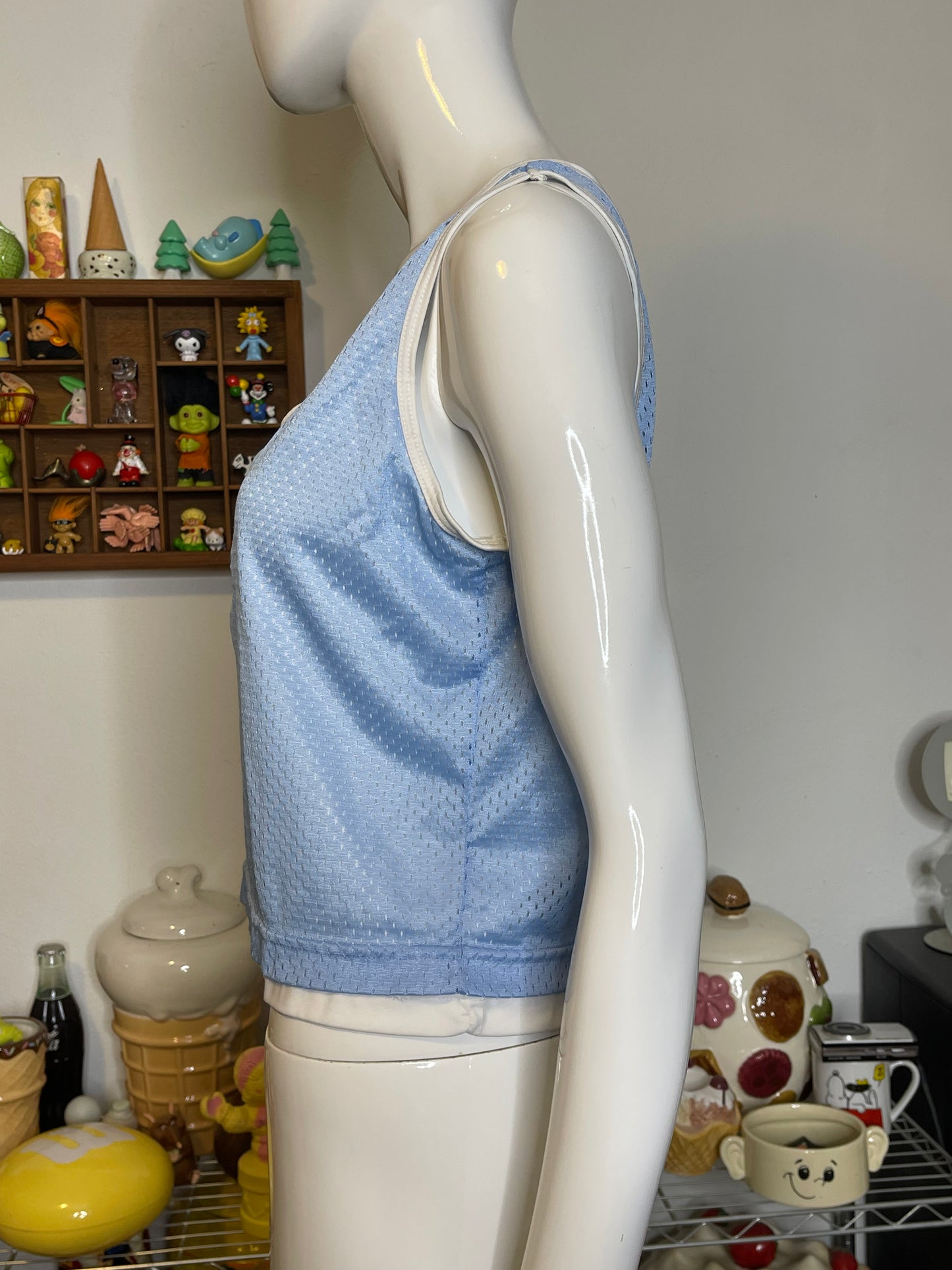 Vintage 2000s Tigger Jersey Style Tank Top Sz M