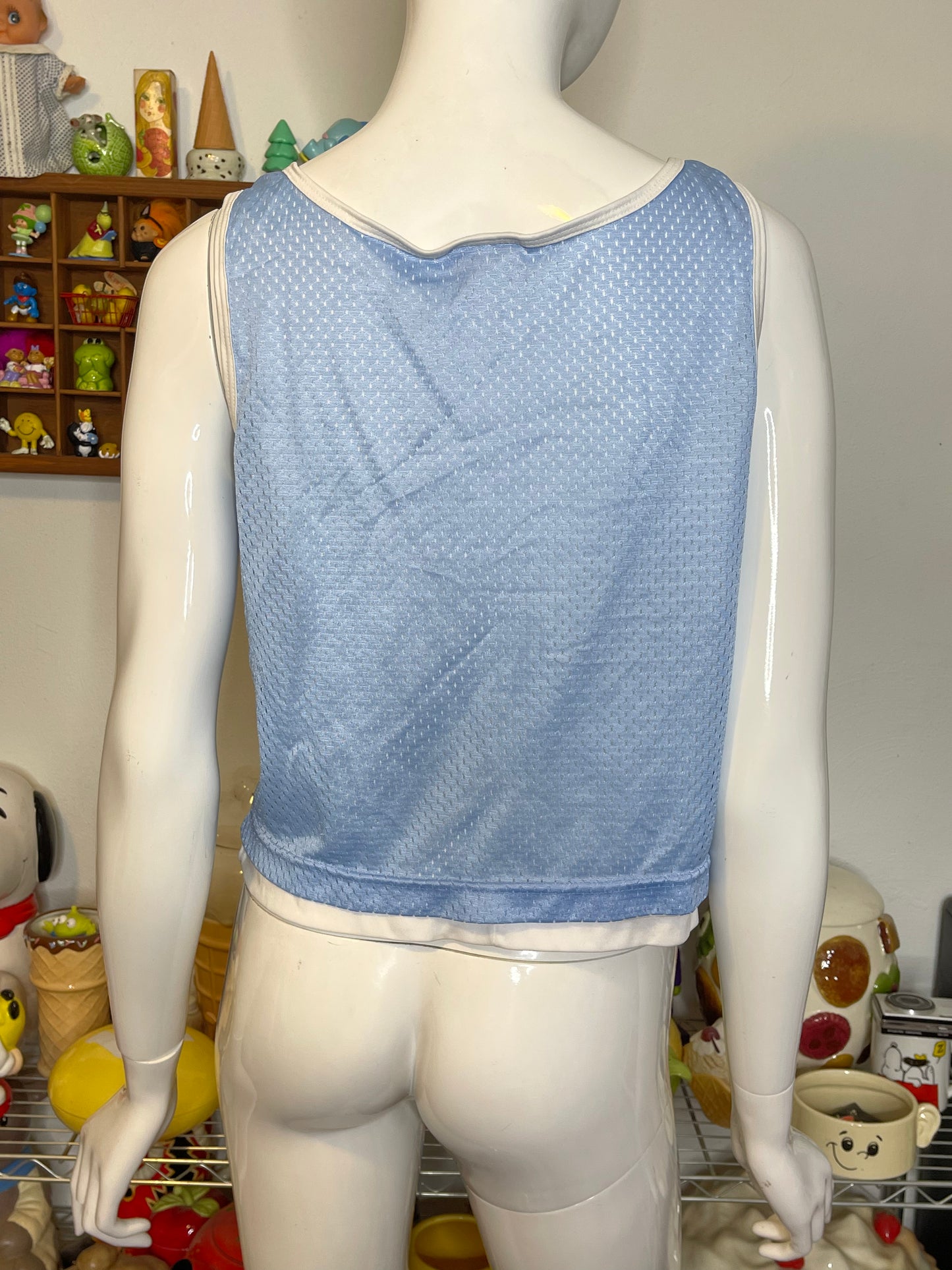 Vintage 2000s Tigger Jersey Style Tank Top Sz M