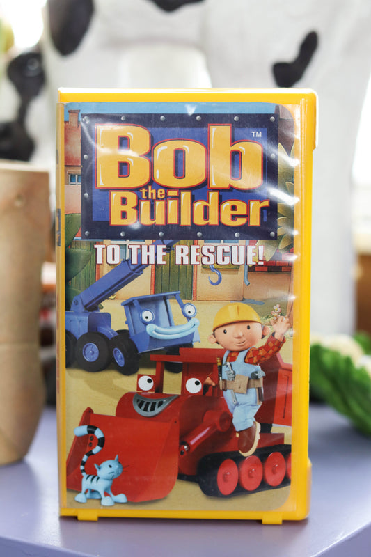 Bob The Builder To The Rescue VHS Movie