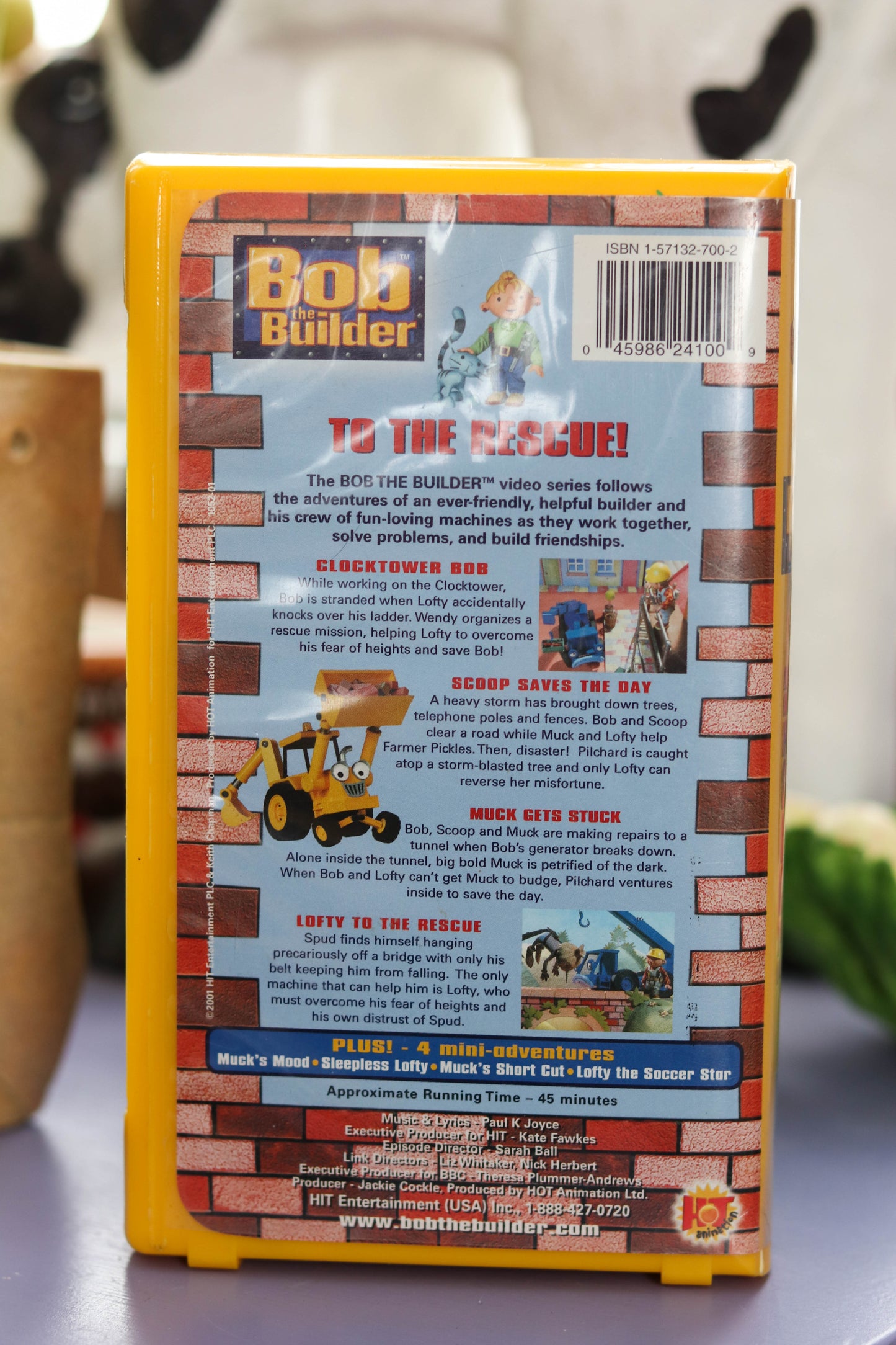 Bob The Builder To The Rescue VHS Movie