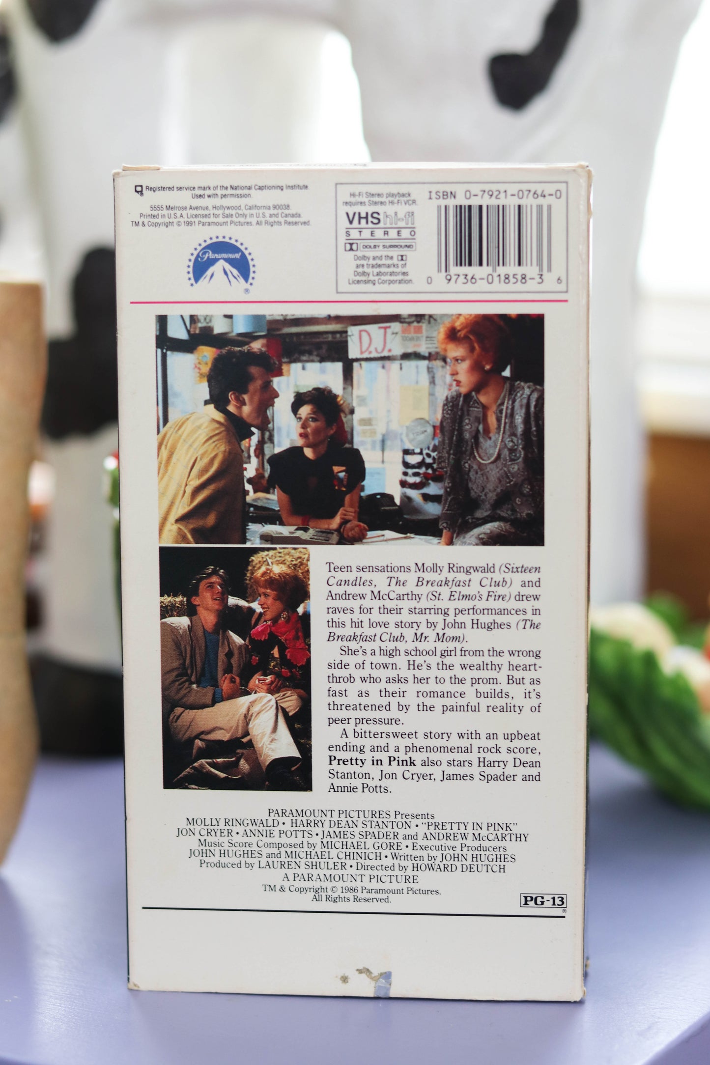 Pretty In Pink VHS Movie