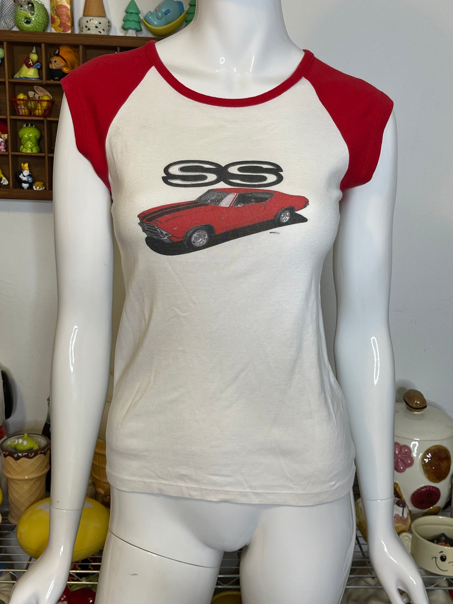 2000s Chevelle SS Raglan Tank Top Sz M