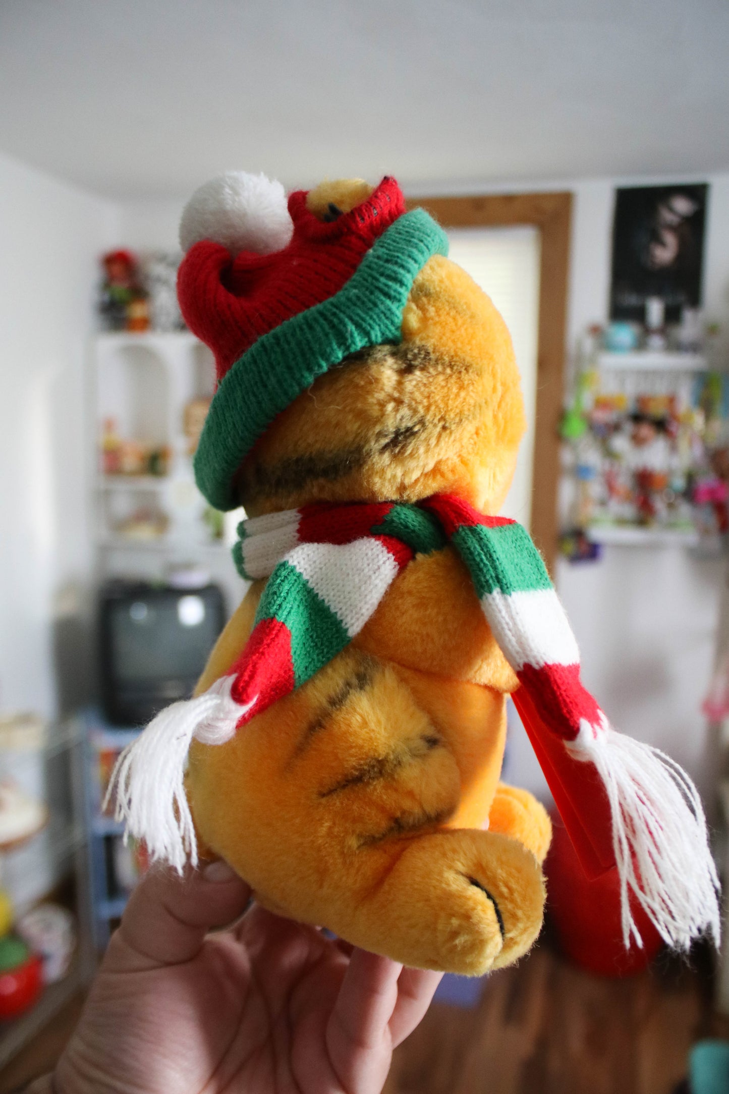 Vintage 80s Garfield Winter Ski plush