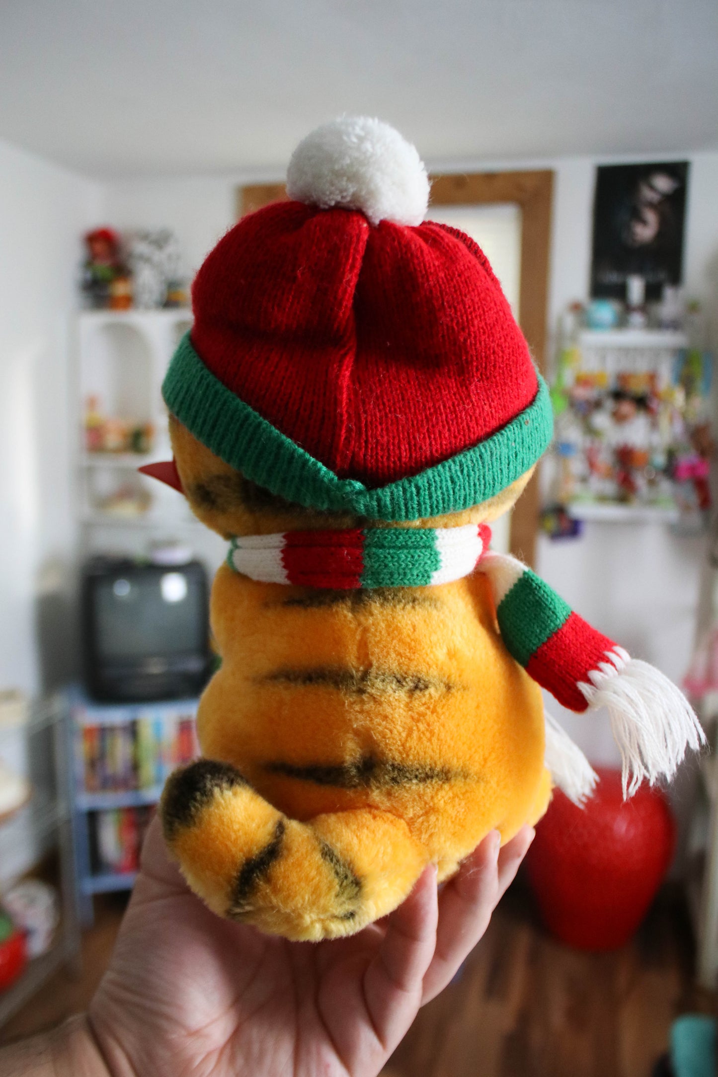Vintage 80s Garfield Winter Ski plush
