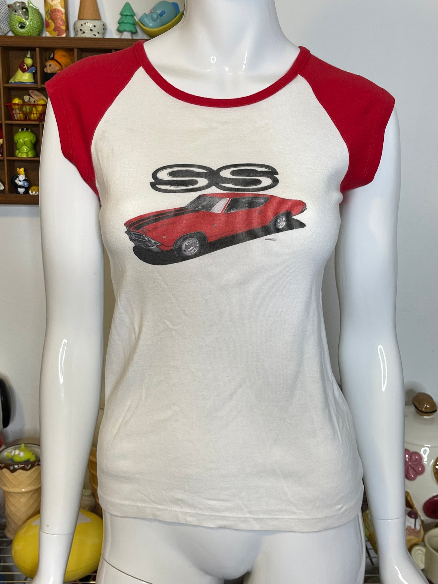 2000s Chevelle SS Raglan Tank Top Sz M