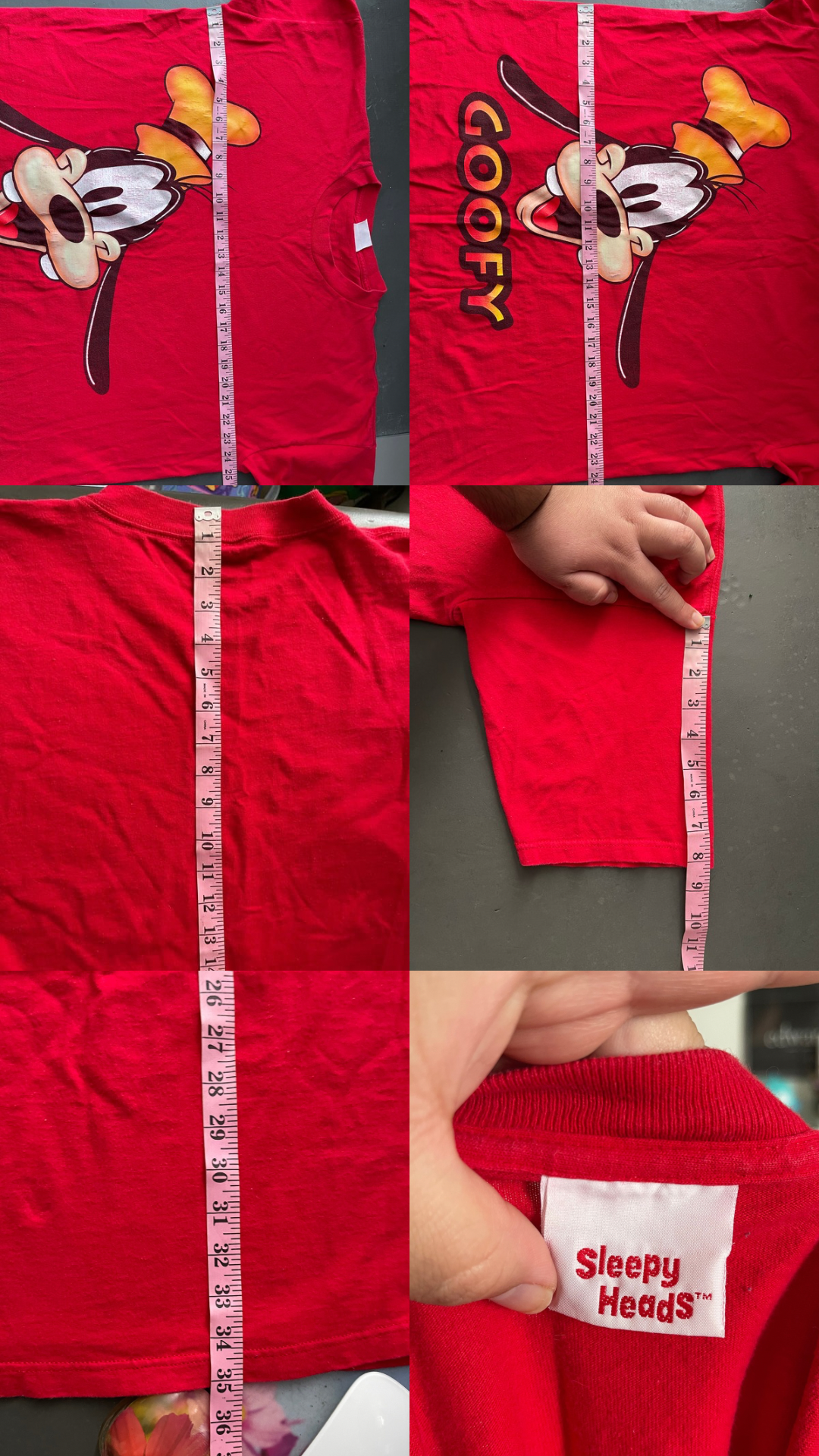 Vintage 90s Goofy oversized tee