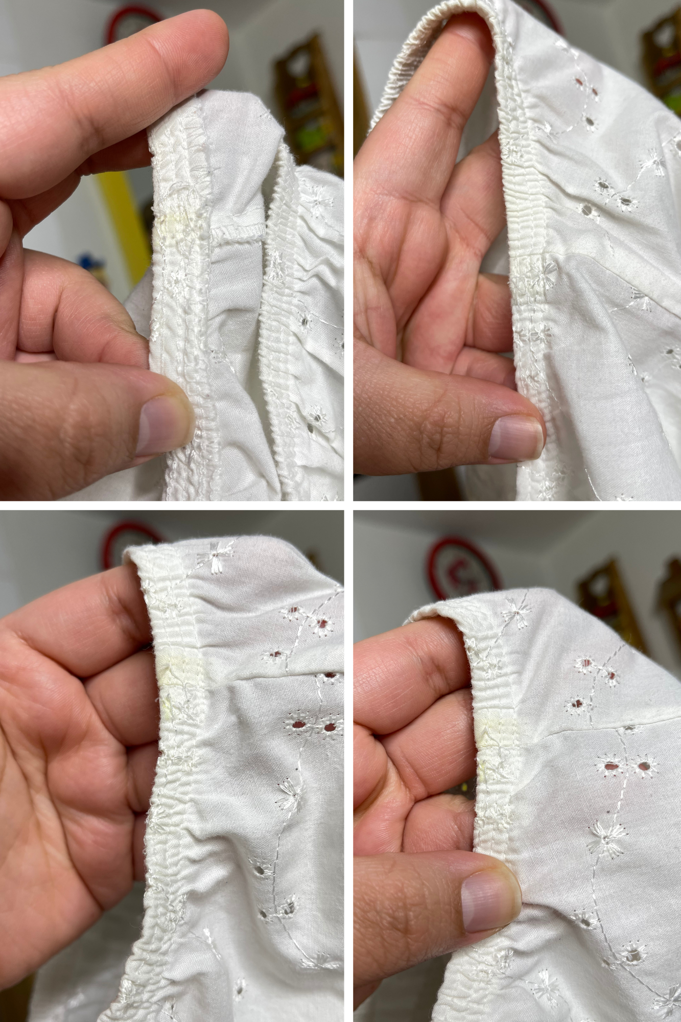 2000s White Floral Eyelet Corset Style Tank Top Sz 1X