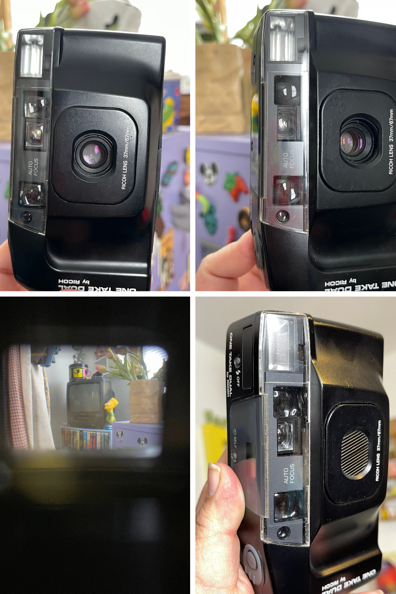 Ricoh One Take Dual 35mm Film Point & Shoot Camera