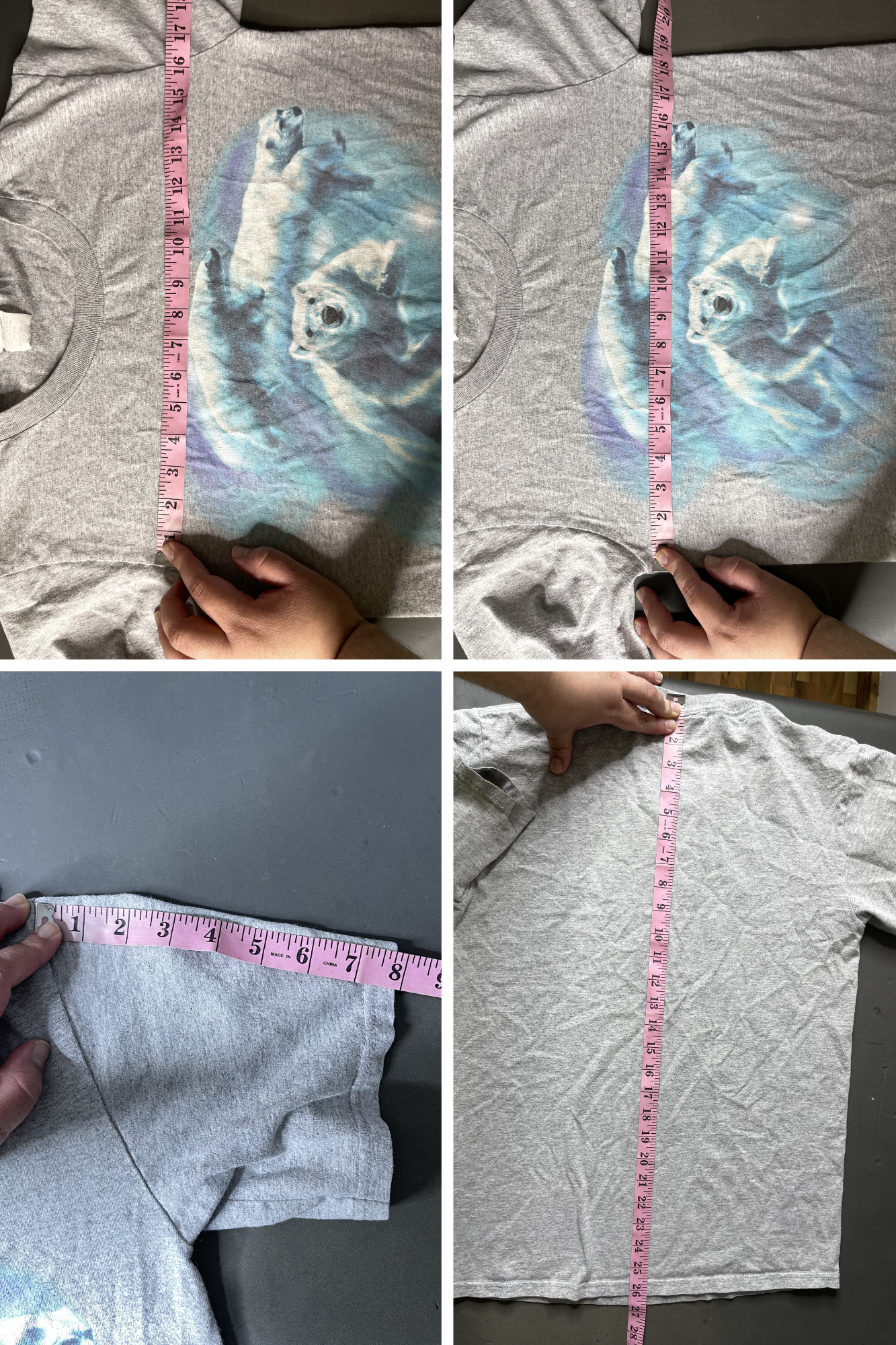 Vintage Sea World Polar Bear Graphic Tee Sz M