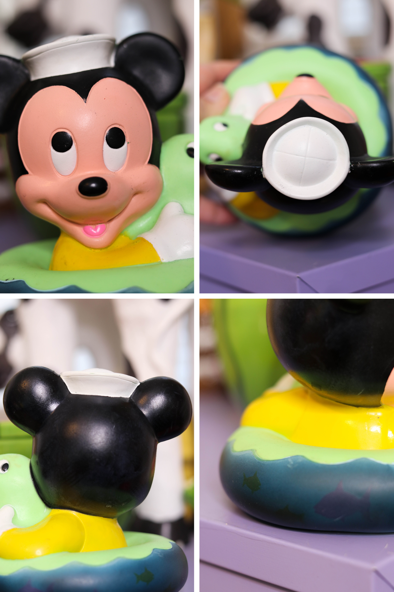 Vintage Baby Mickey Mouse Float Seal Squeaker