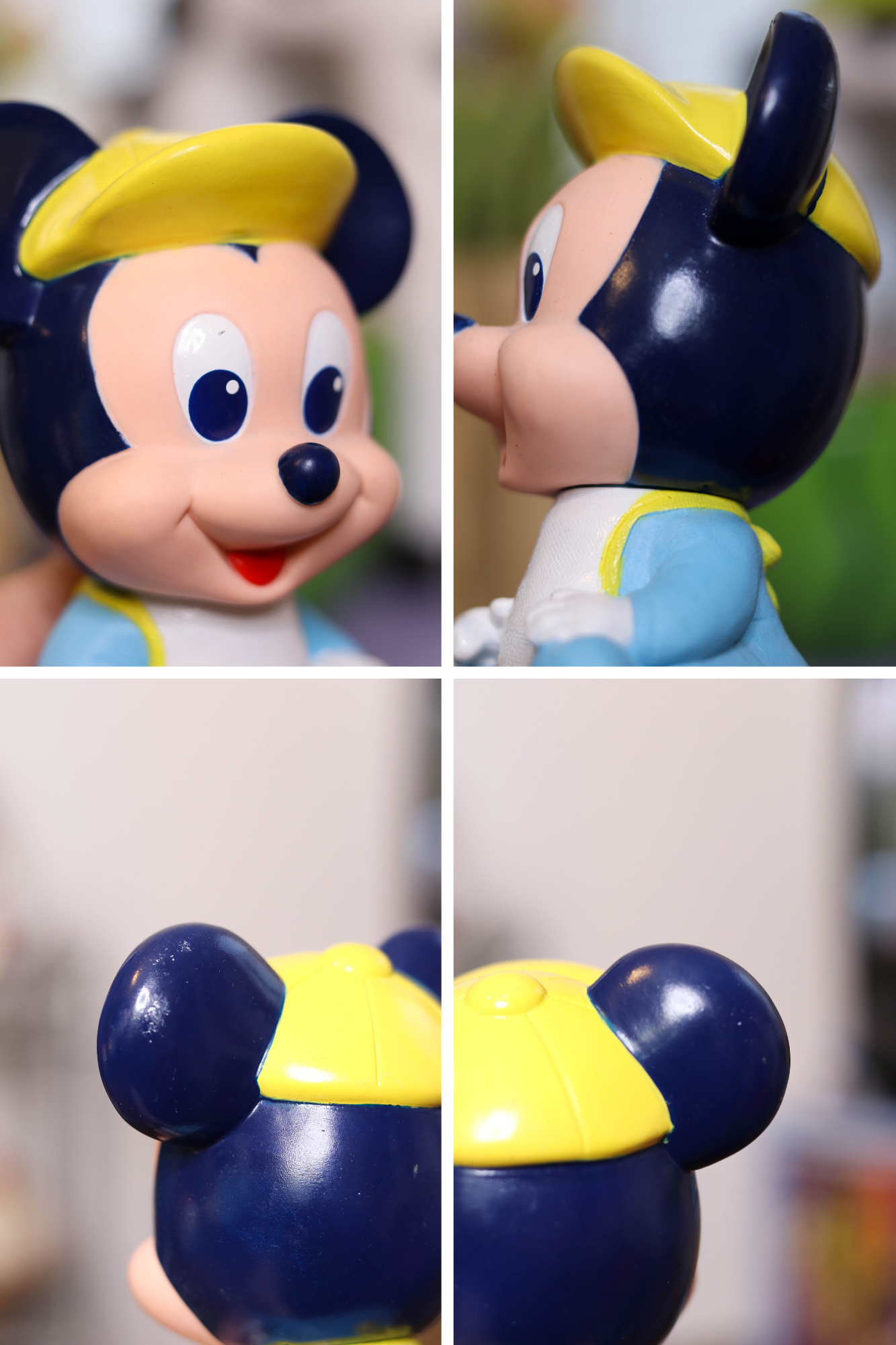 Vintage Baby Mickey Mouse Squeaky Toy (B)