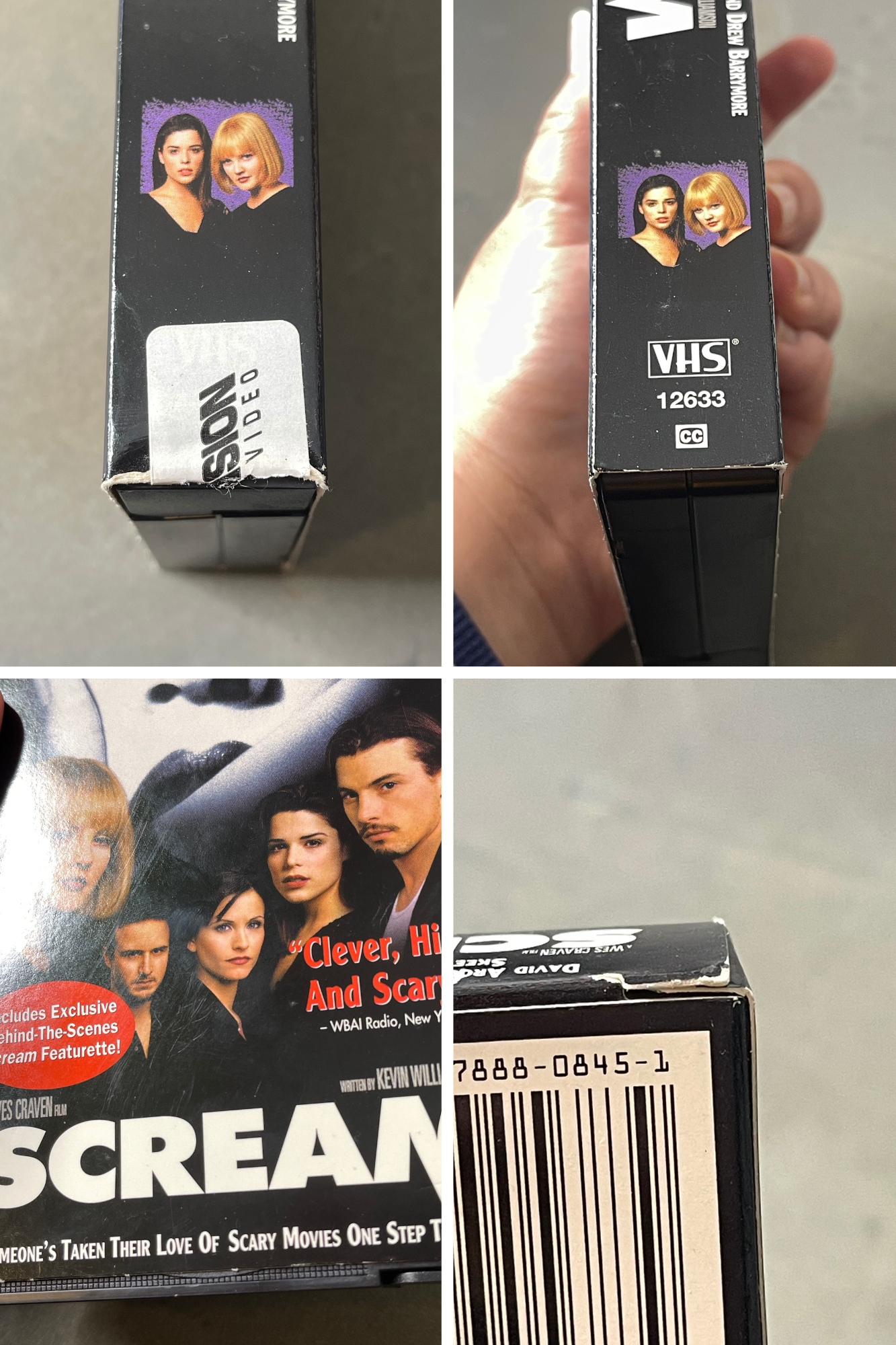 Scream VHS Movie