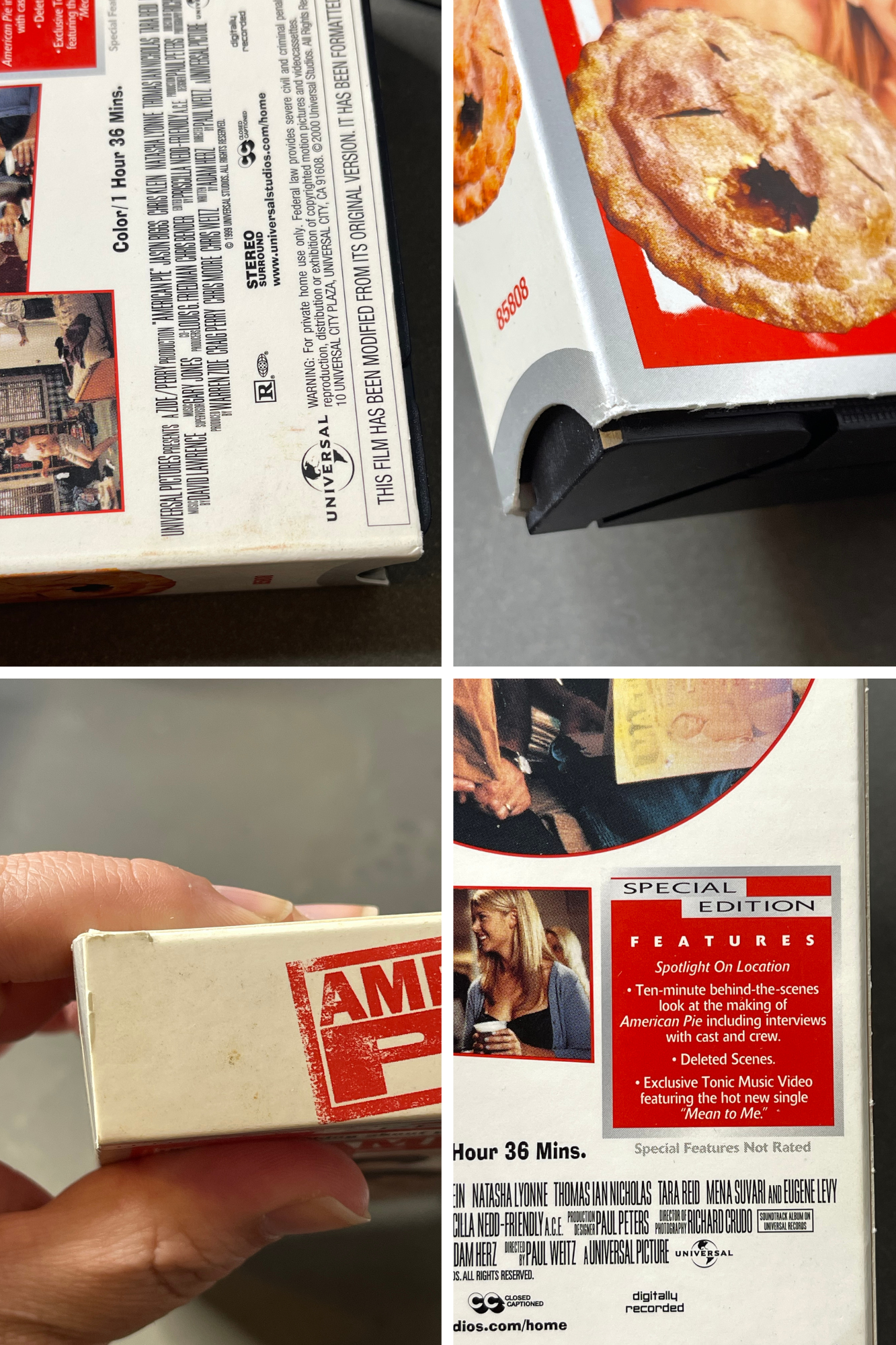 American Pie VHS Movie