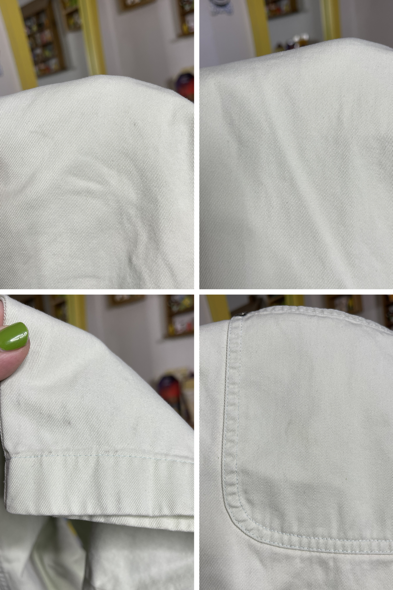 Vintage 90s Light Pastel Green Overalls Sz S