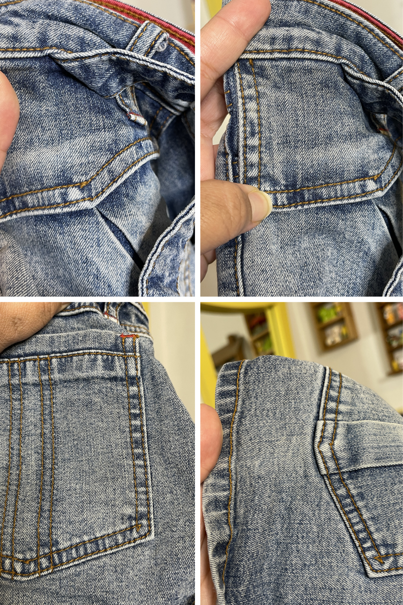 2000s Low Rise Cargo Denim Mini Shorts Sz S