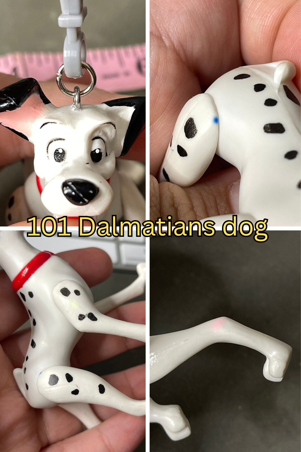 Vintage Upcyled Cartoon Keychains #12
