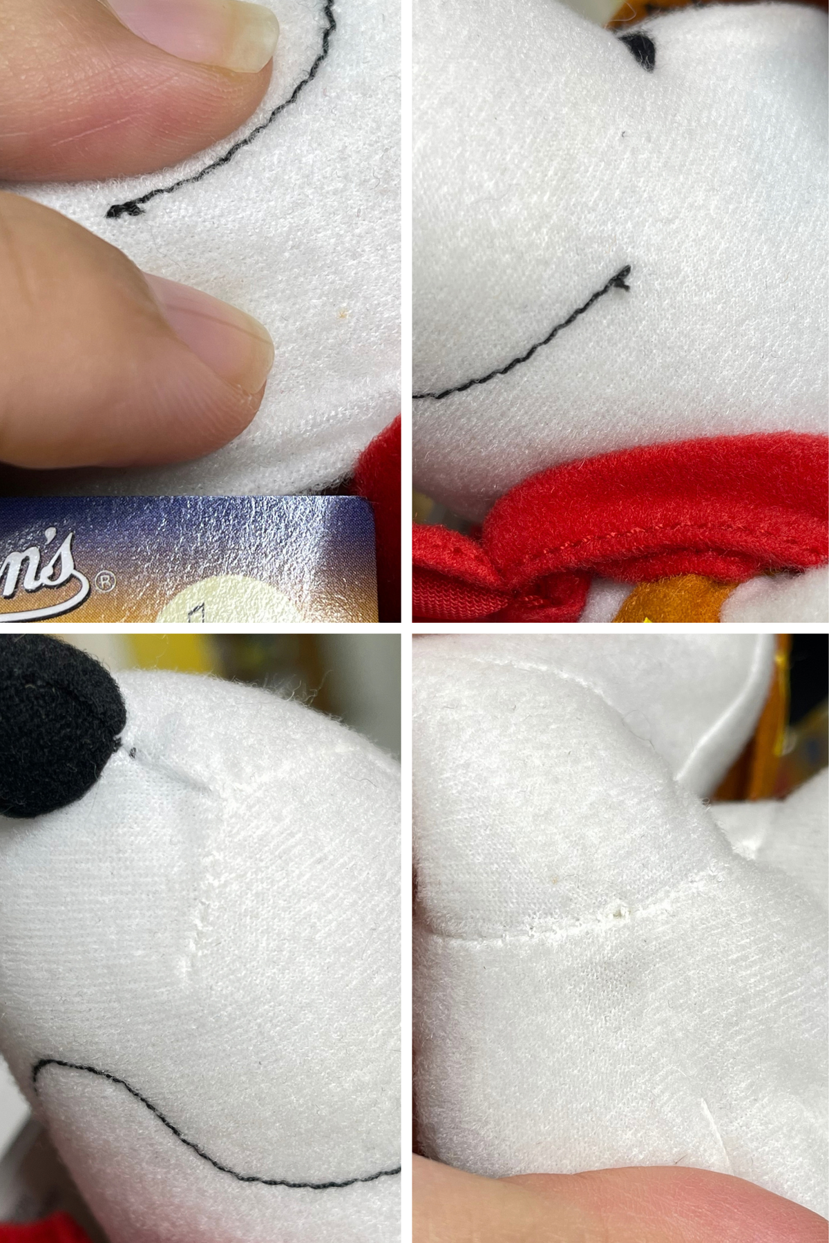2000s Cowboy Costume Snoopy Halloween Mini Plush (A)