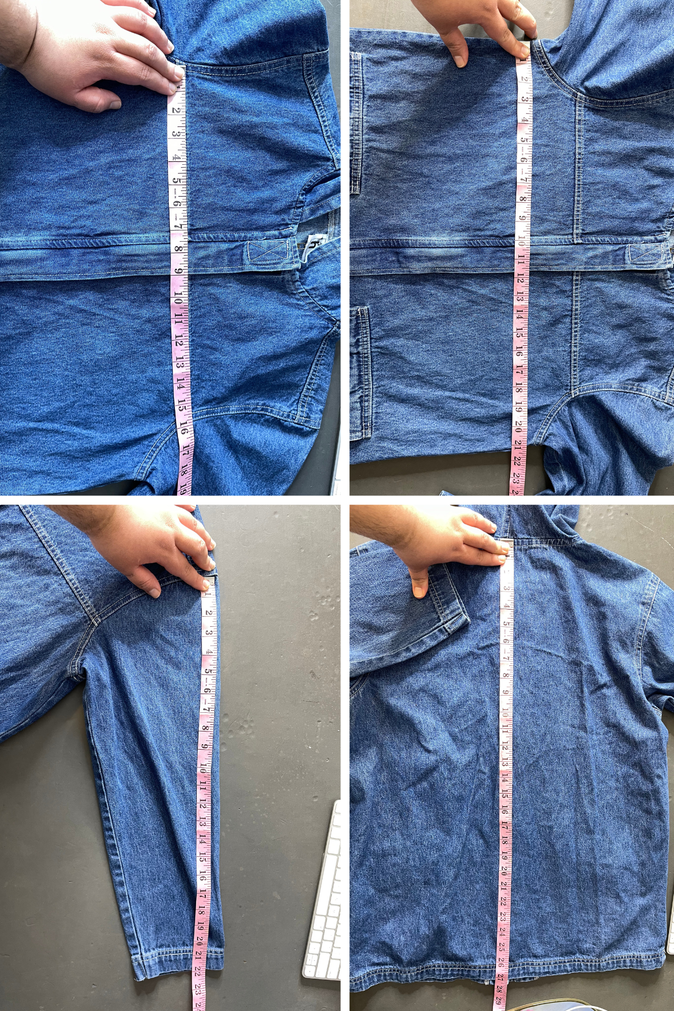 90s Denim Jean Jacket With Hood Sz M