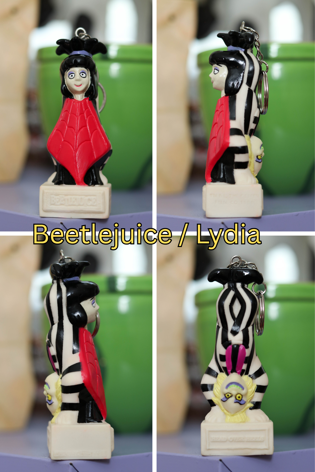 Vintage Upcycled Toy Keychains #1
