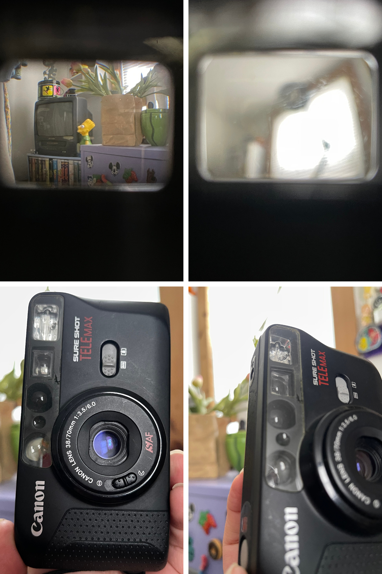 Canon Sure Shot Tele Max 35mm Film Camera