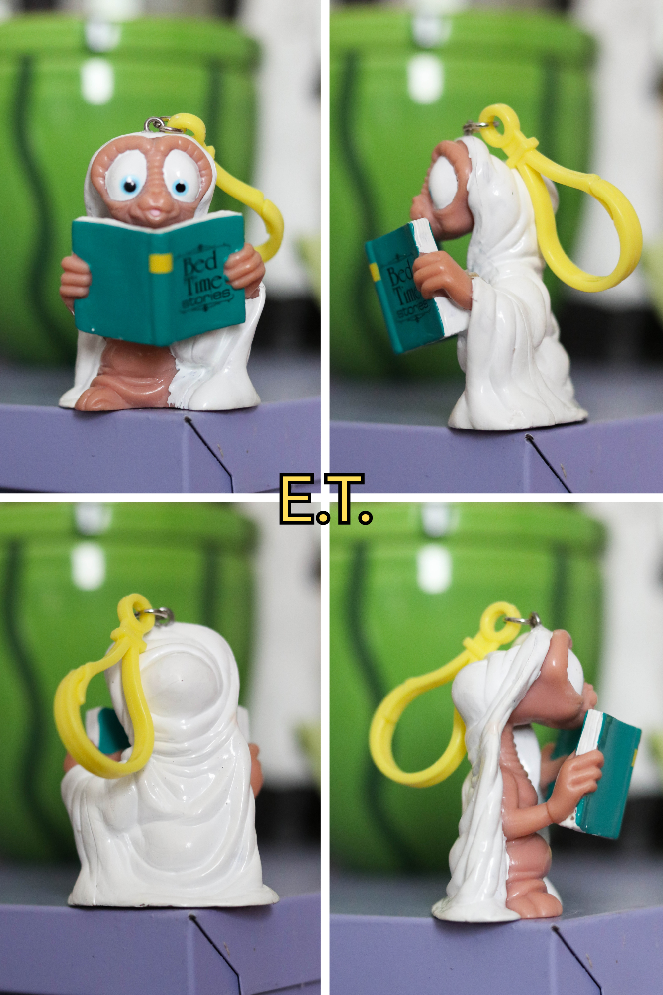 Vintage Upcyled Cartoon Keychains #9