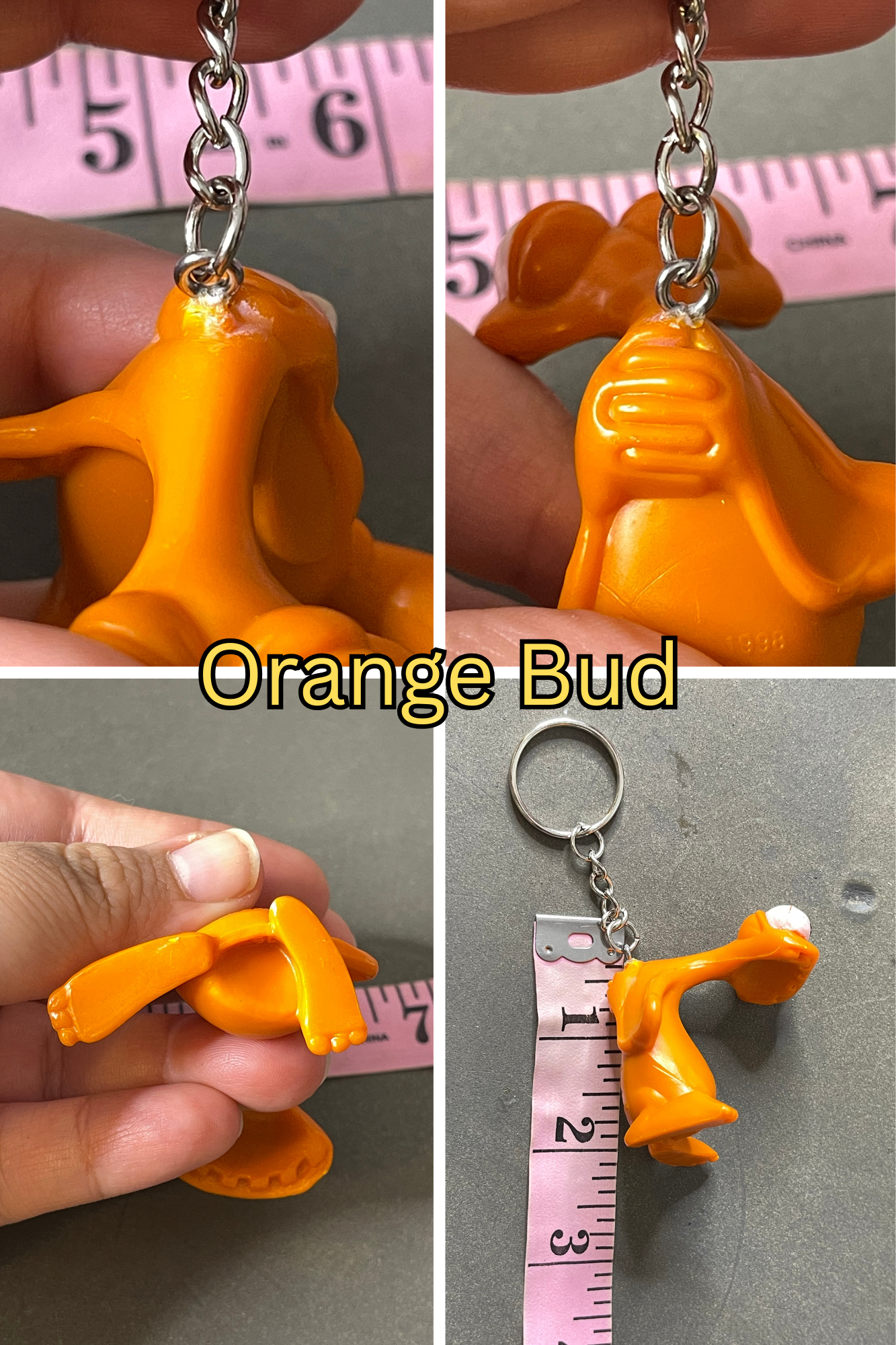 Vintage Upcyled "The Freaks" Toy Keychains