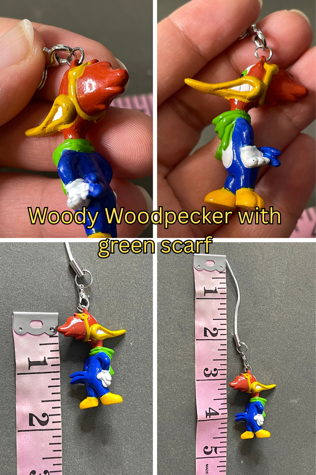 Vintage Upcyled Cartoon Miniature Charms #2