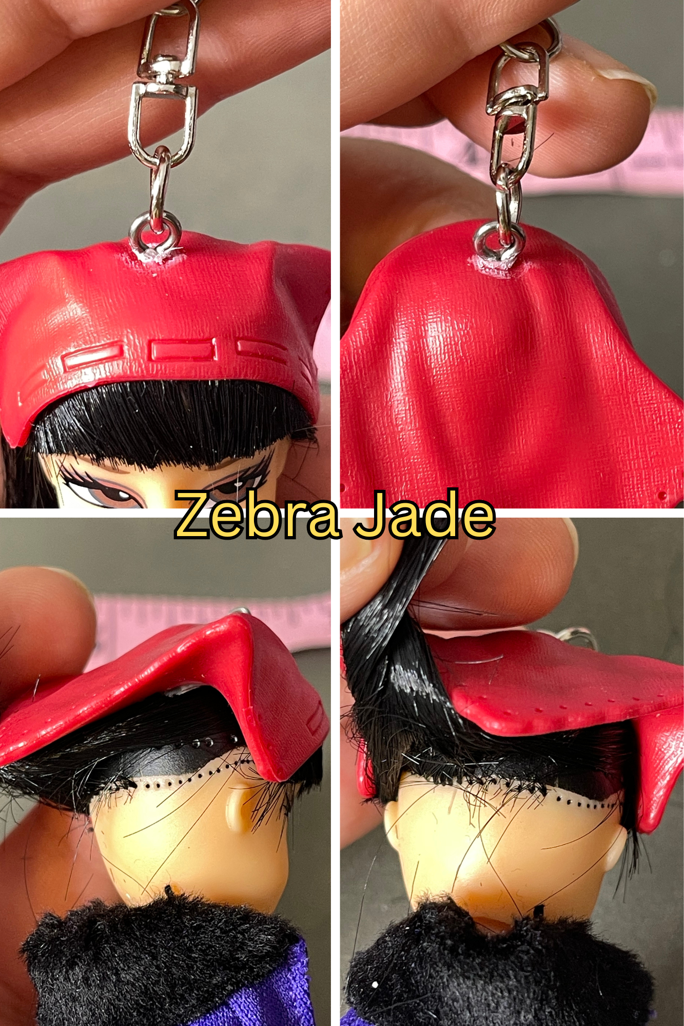 Vintage 2000s Bratz Dolls Upcycled Keychains
