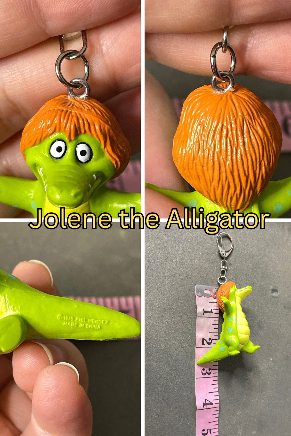 Vintage Upcyled Fast Food Keychains