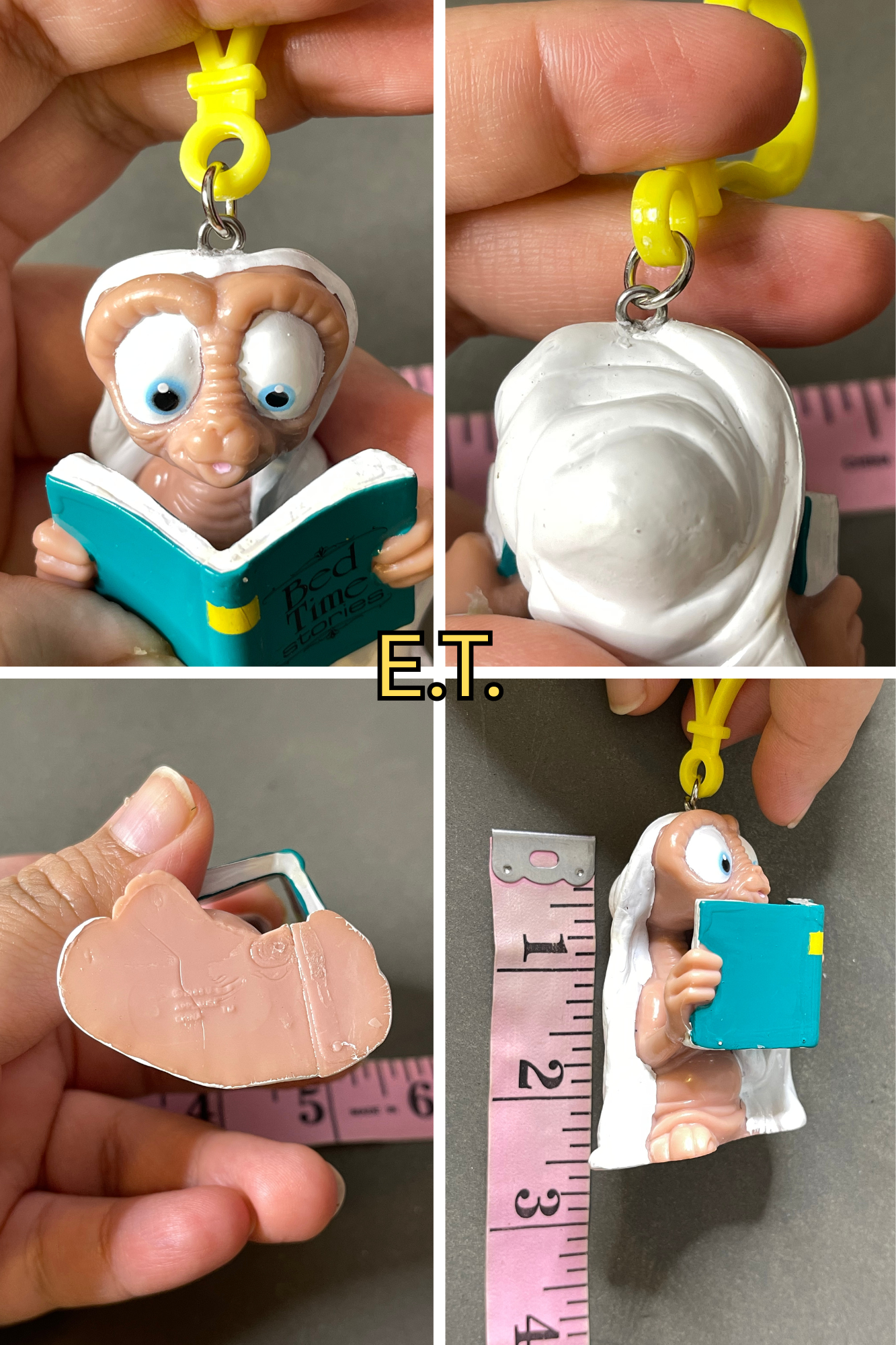 Vintage Upcyled Cartoon Keychains #9