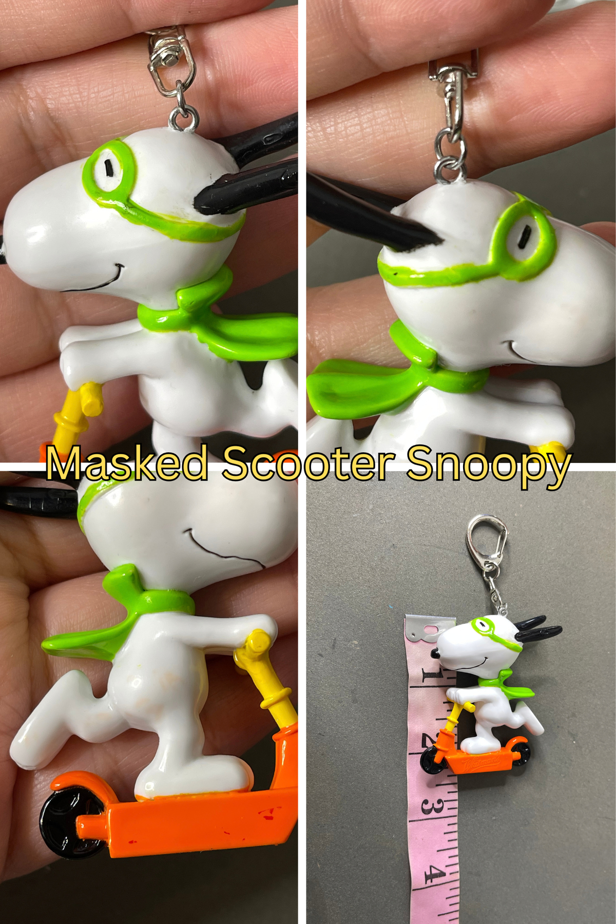 Vintage Snoopy Halloween Upcycled Keychains