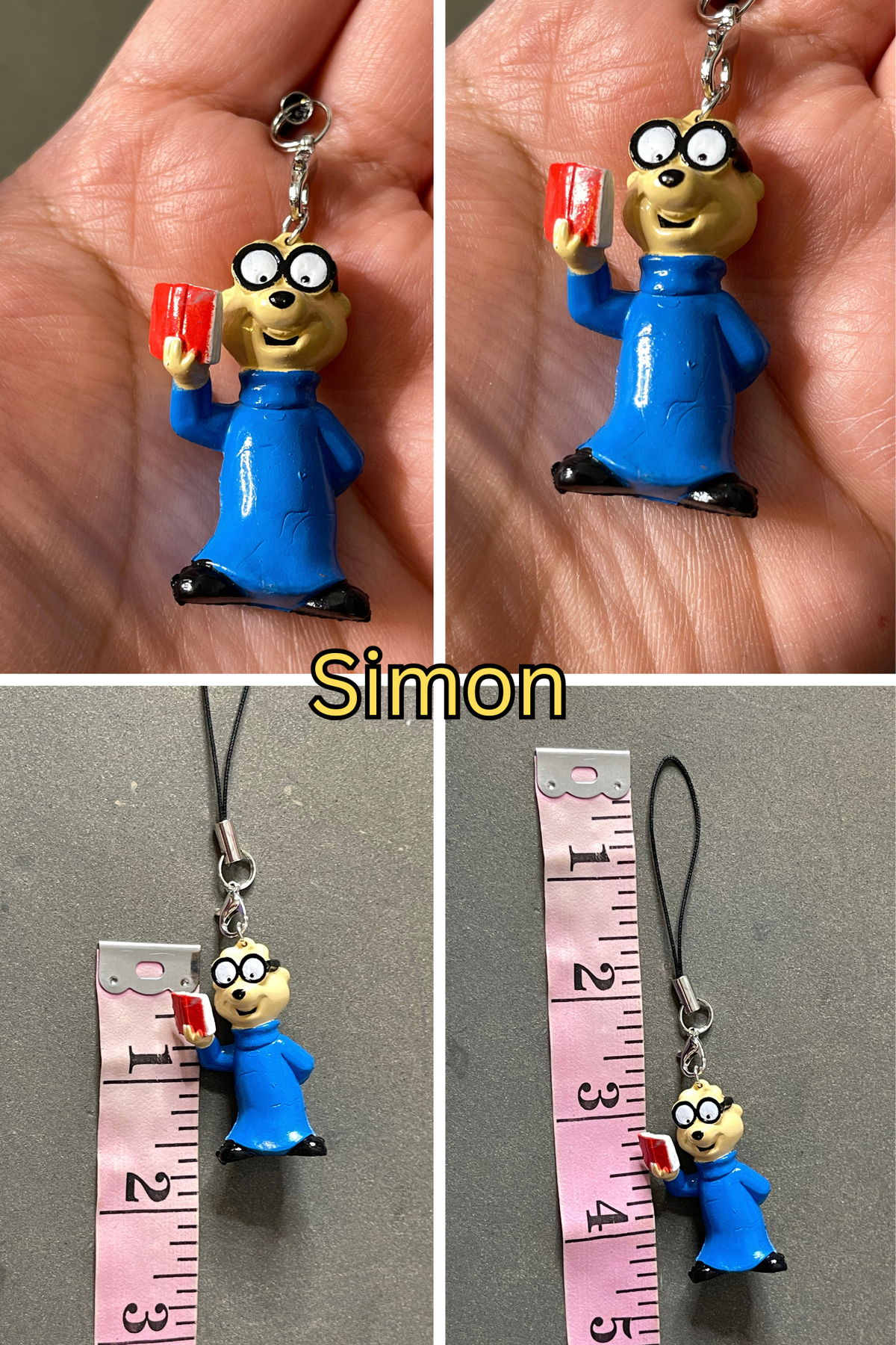 Vintage Upcyled Cartoon Charms #1