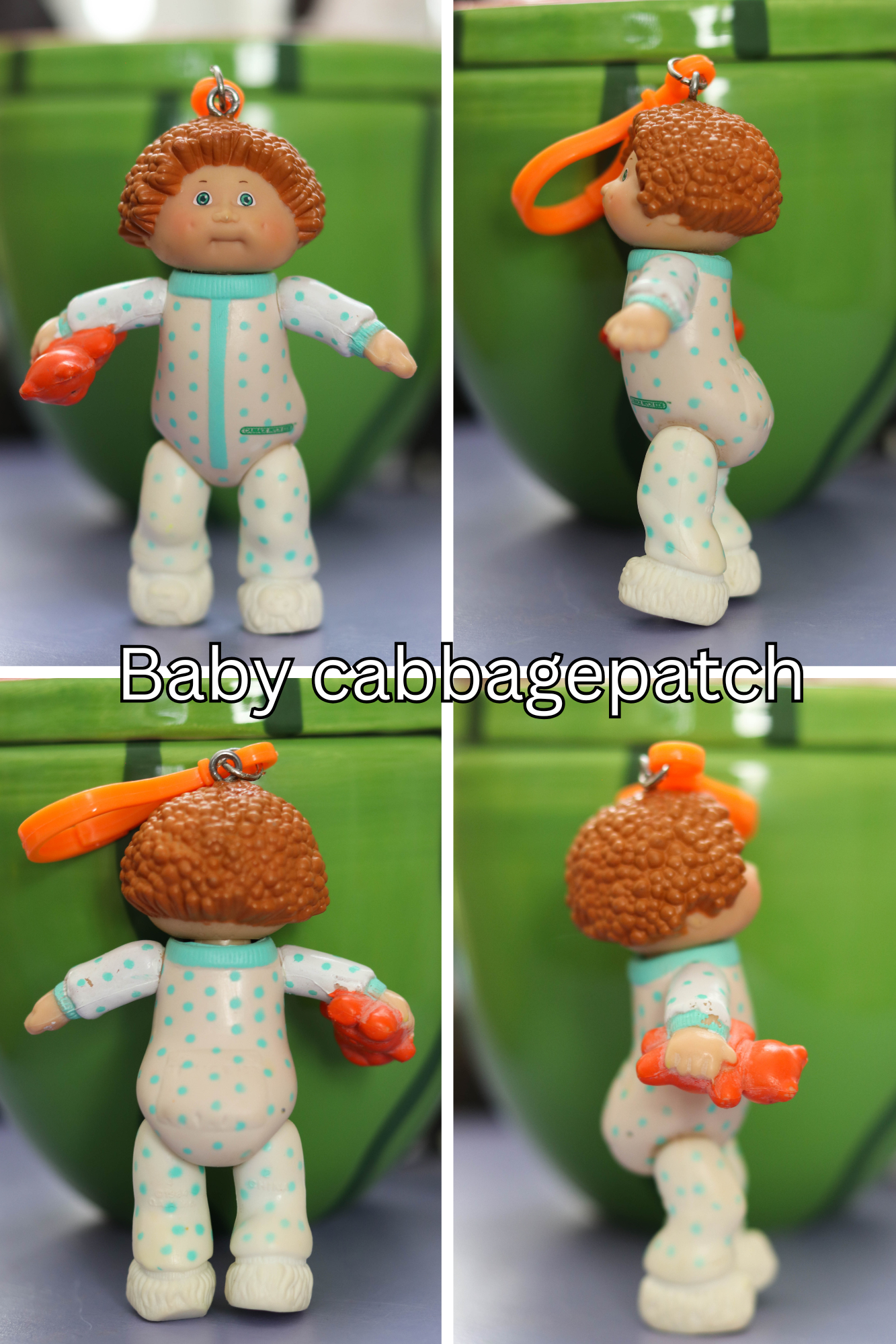 Vintage Upcycled Toy Keychains