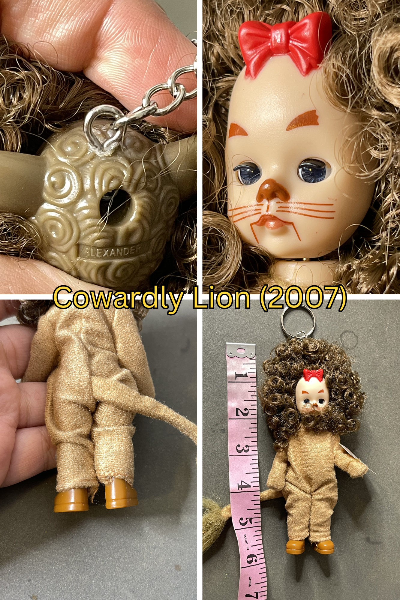 2000s Wizard Of Oz Madame Alexander Keychains